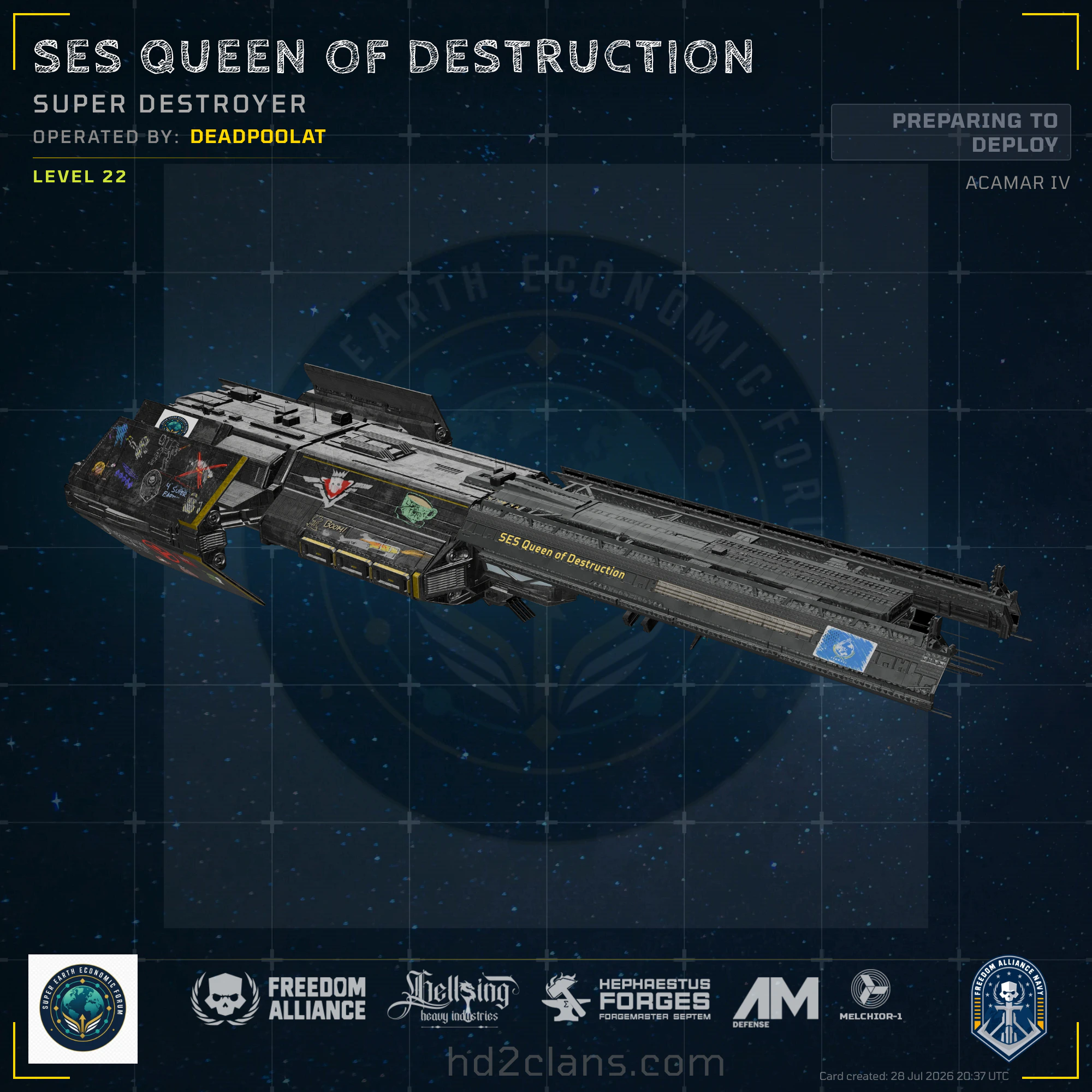 SES Queen of Destruction