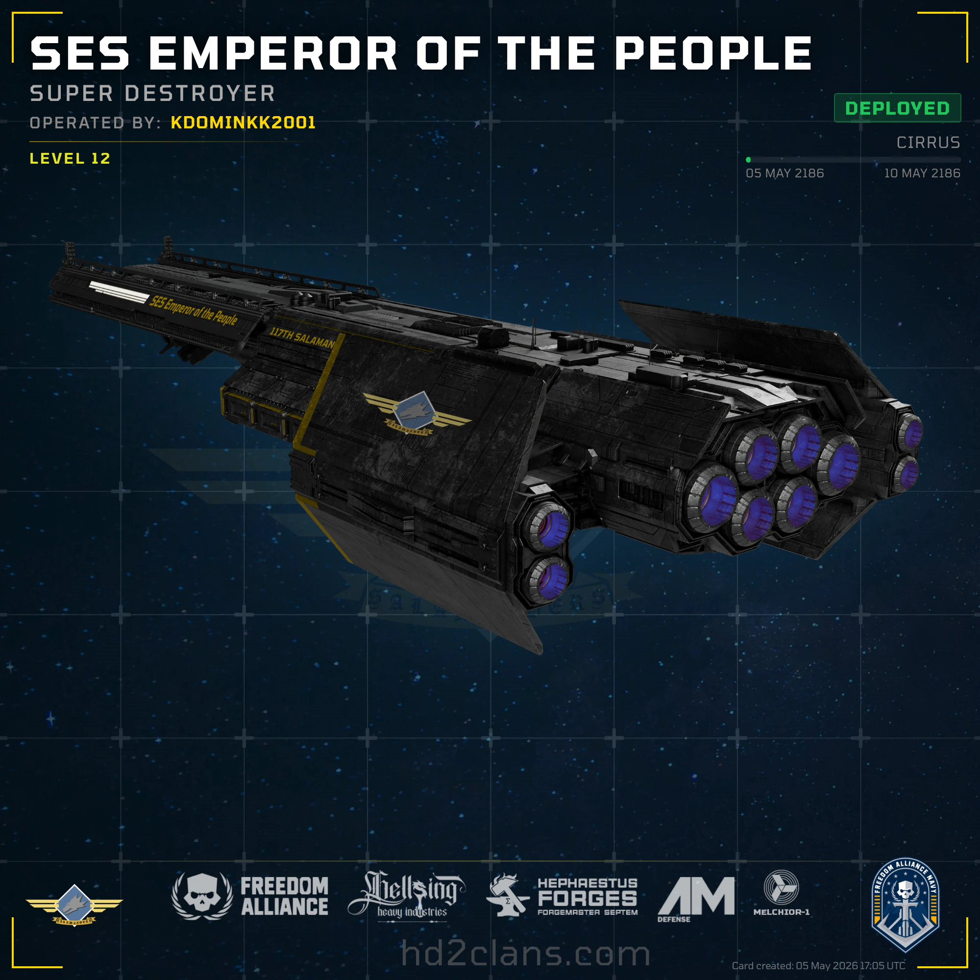 SES Emperor of the People