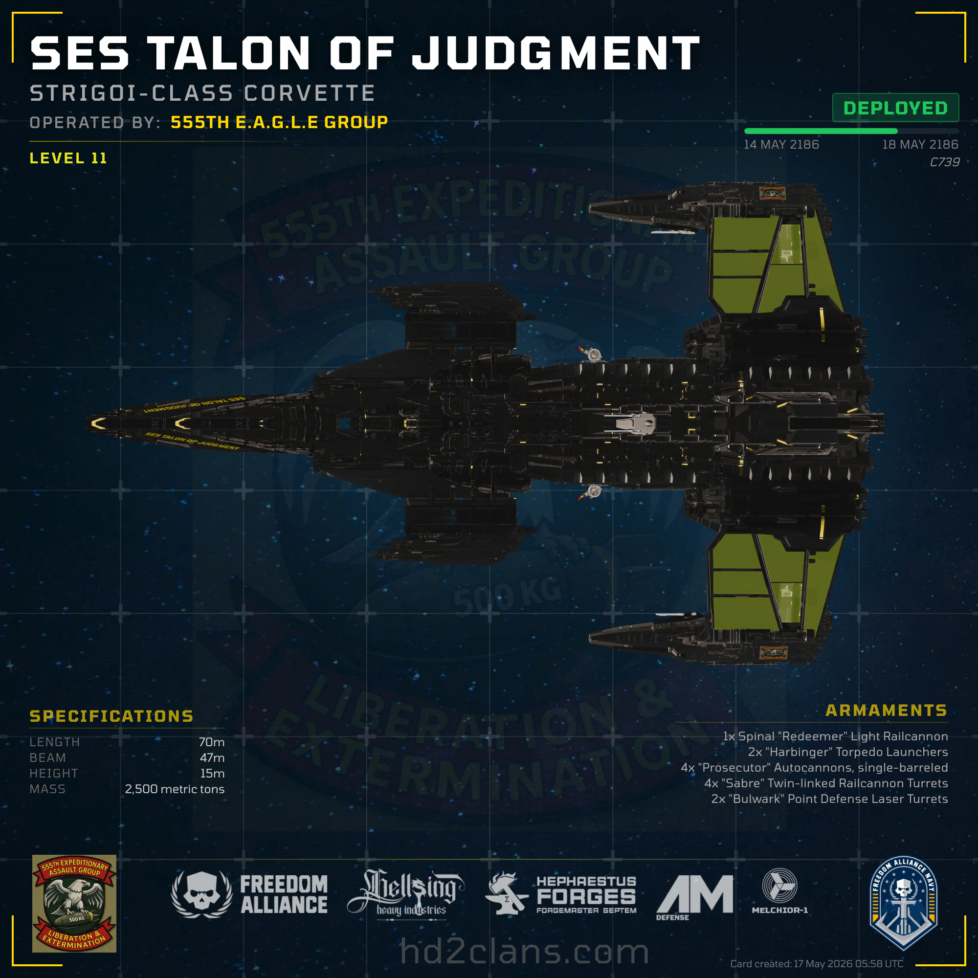 SES Talon of Judgment