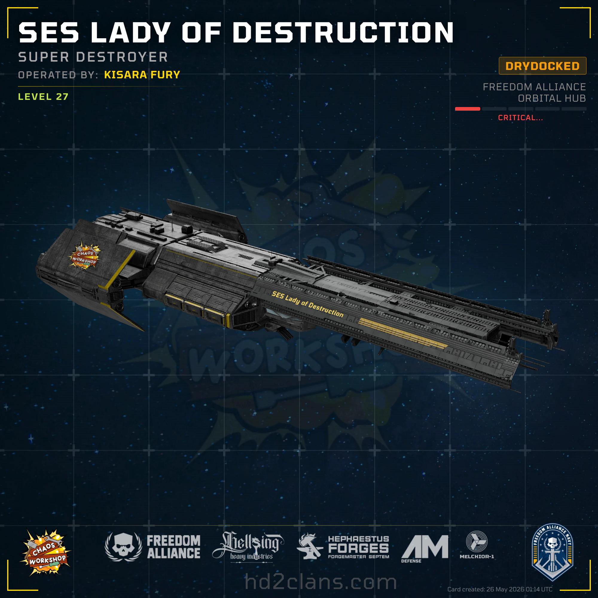SES Lady of Destruction