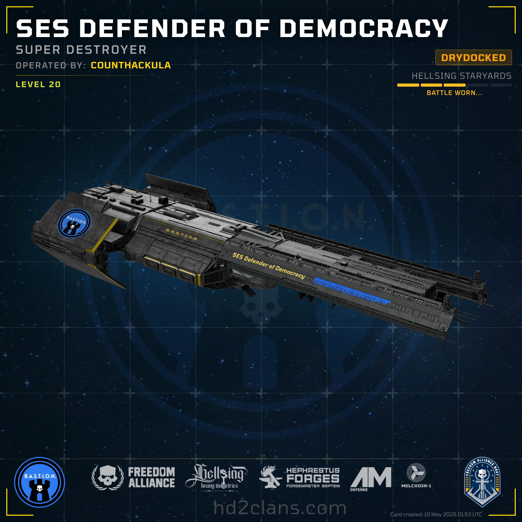 SES Defender of Democracy
