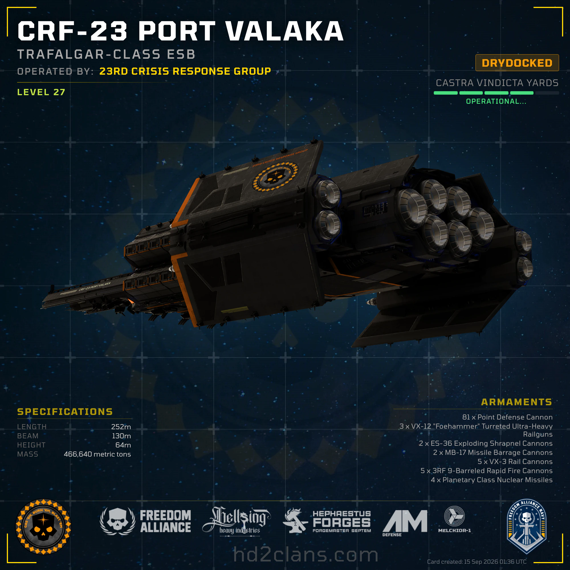 CRF-23 Port Valaka