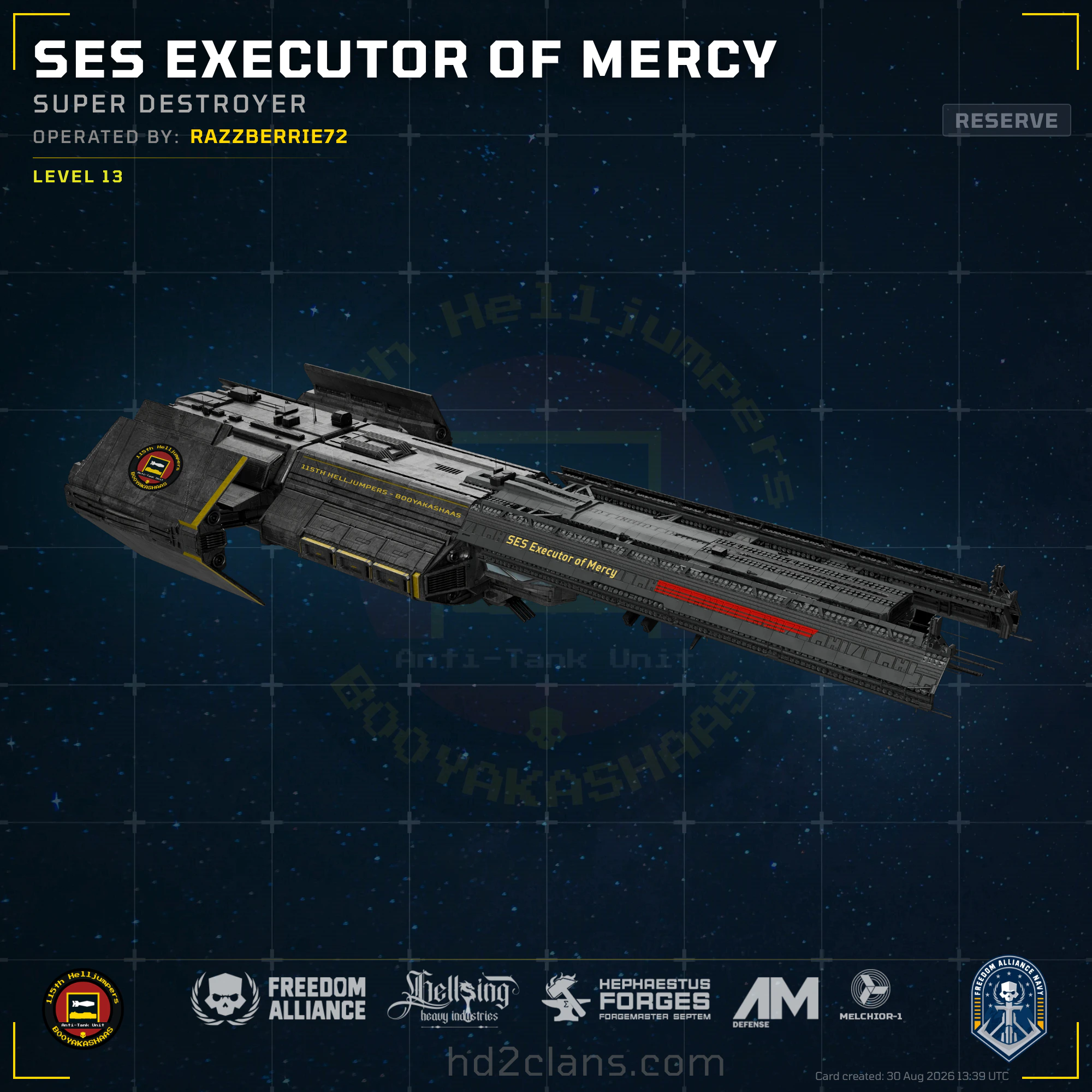 SES Executor of Mercy
