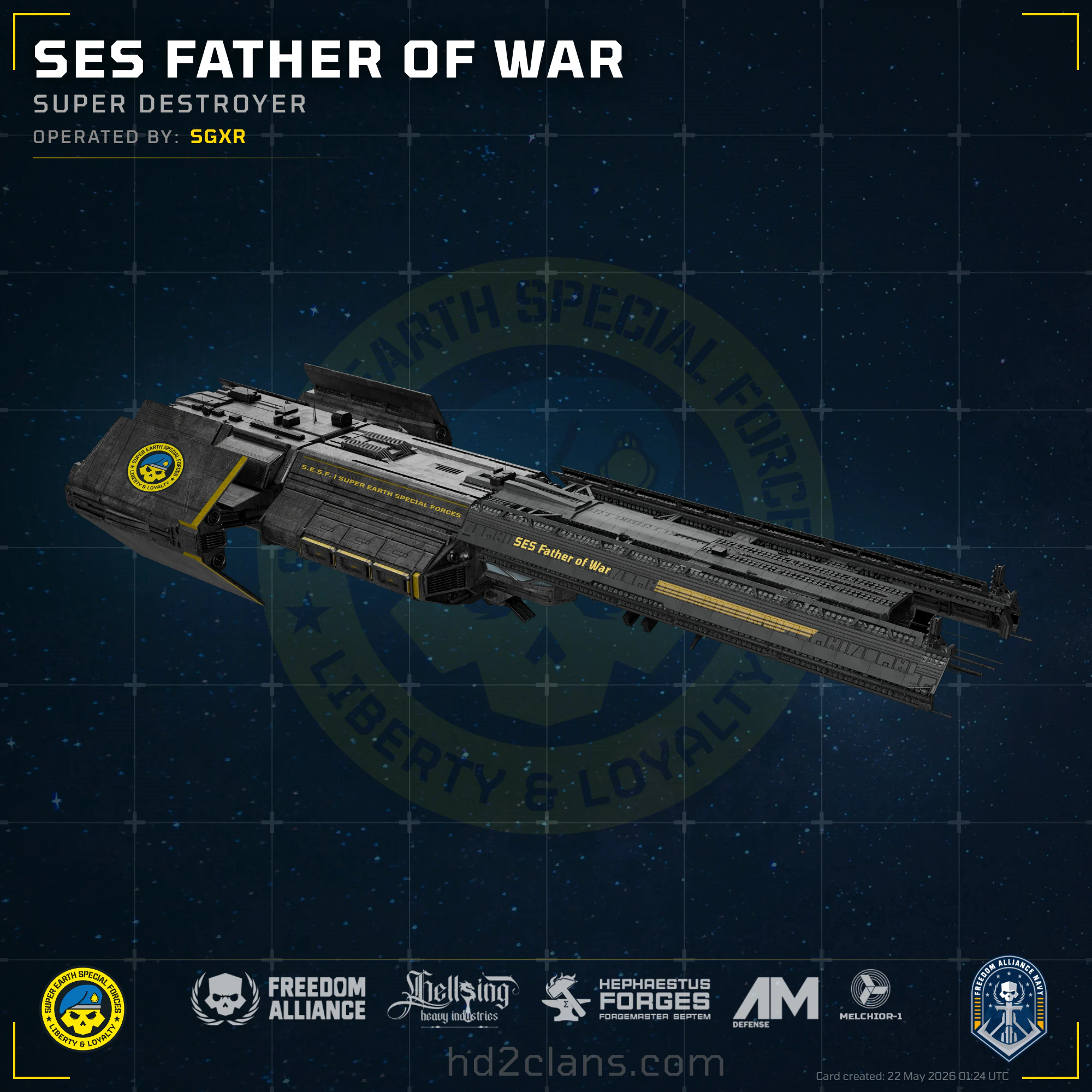 SES Father of War