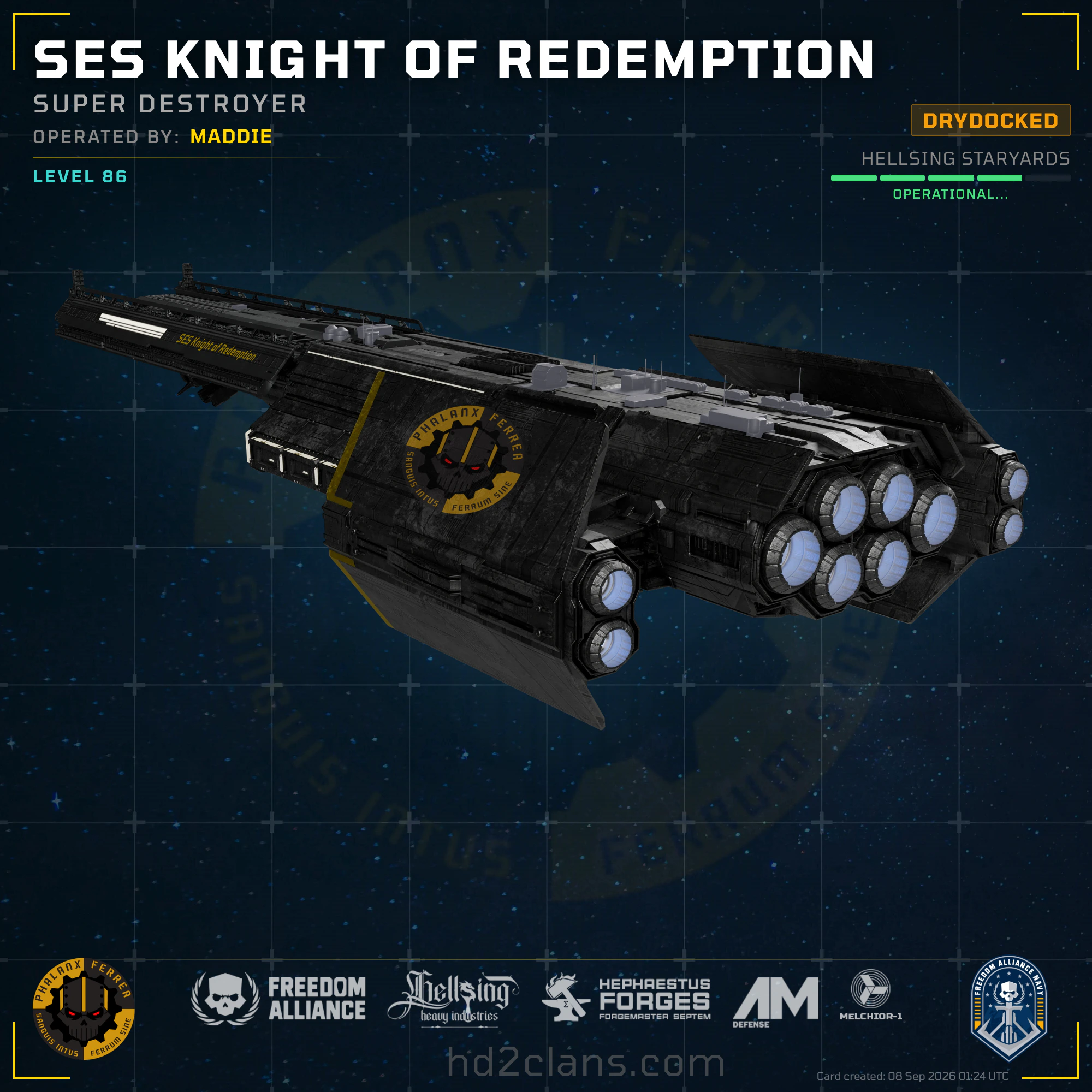 SES Knight of Redemption