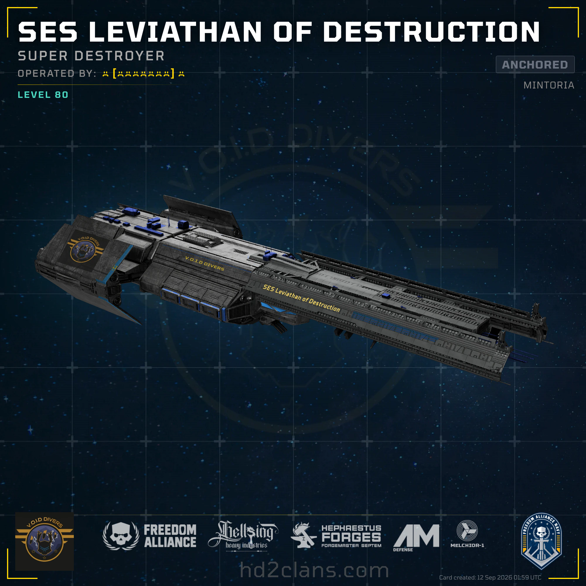 SES Leviathan of Destruction