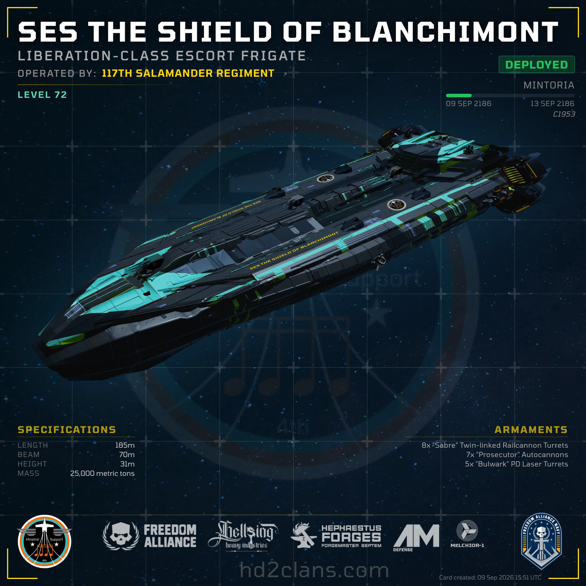 SES The Shield of Blanchimont