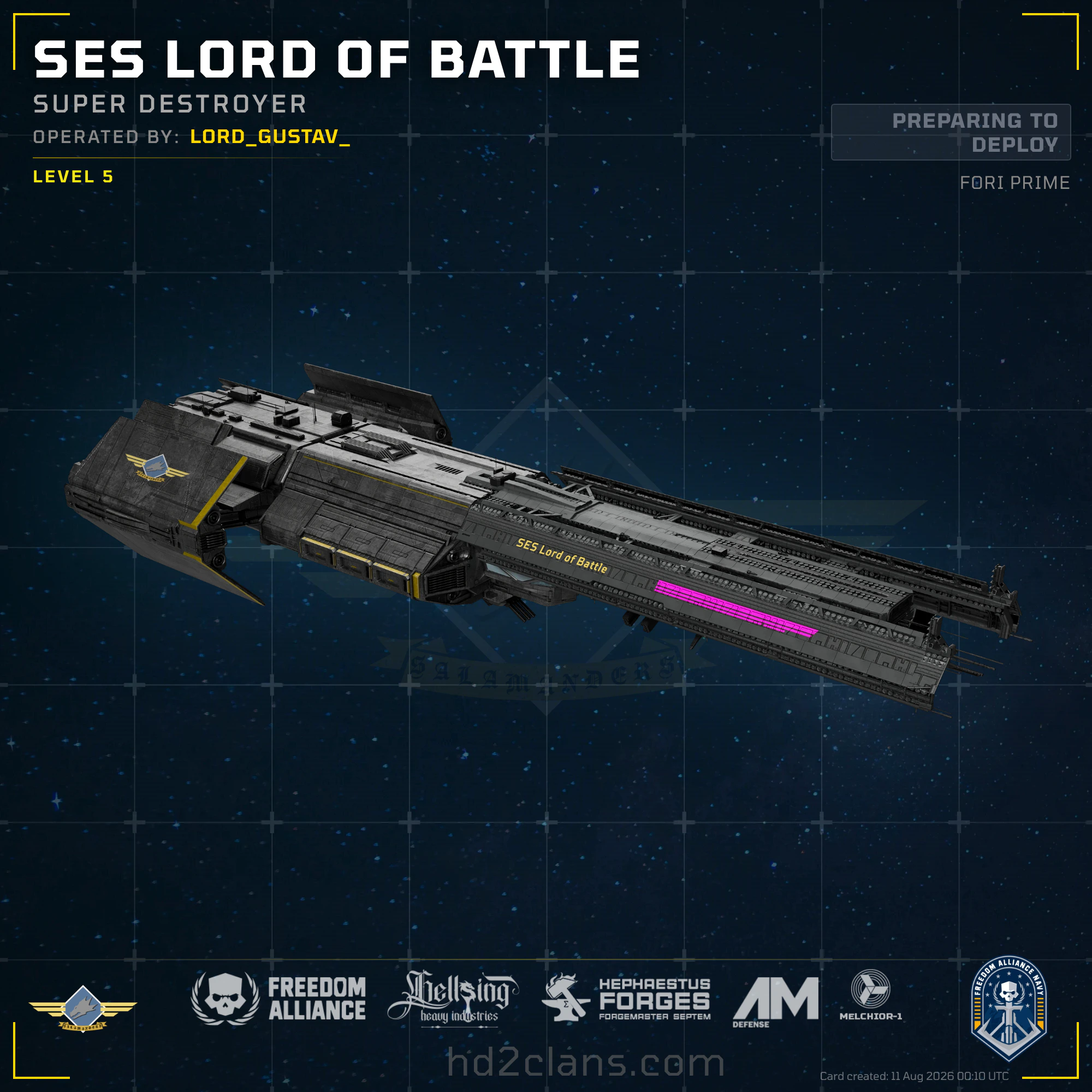 SES Lord of Battle