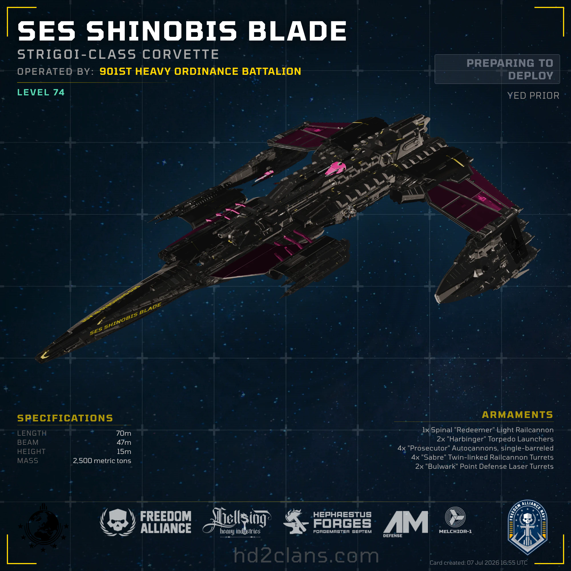 SES Shinobis Blade
