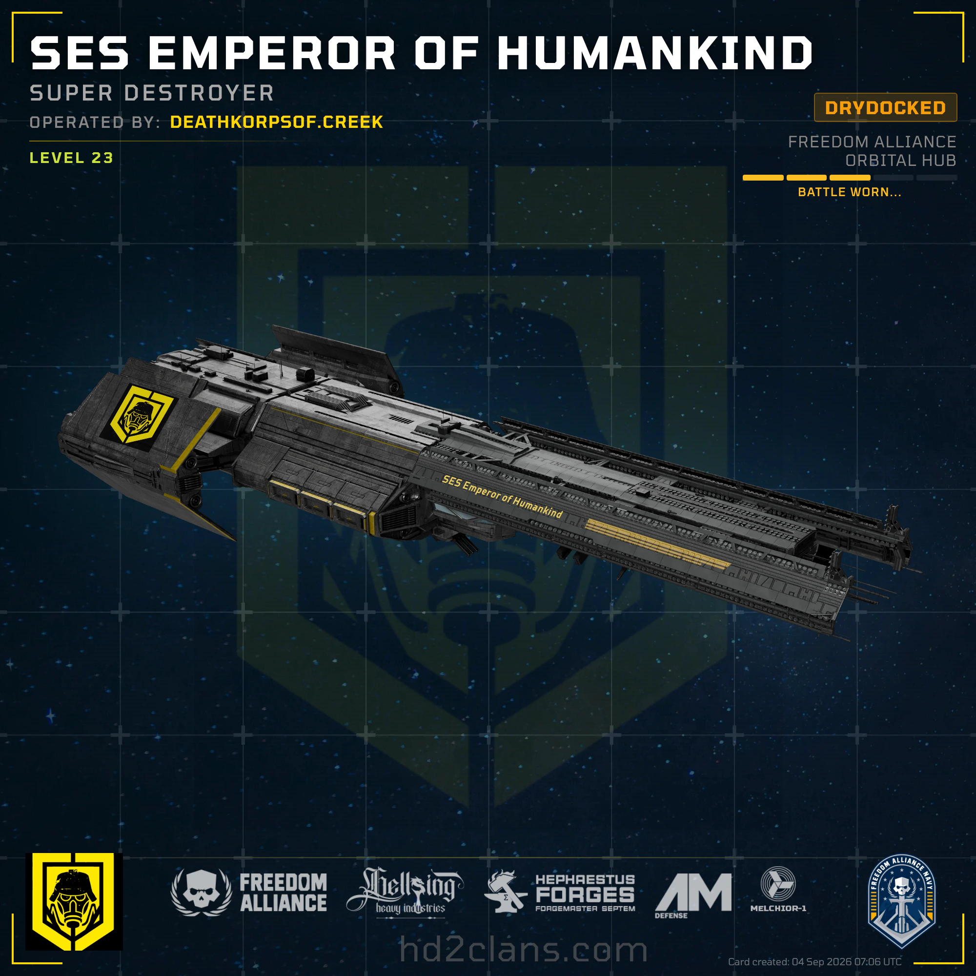 SES Emperor of Humankind