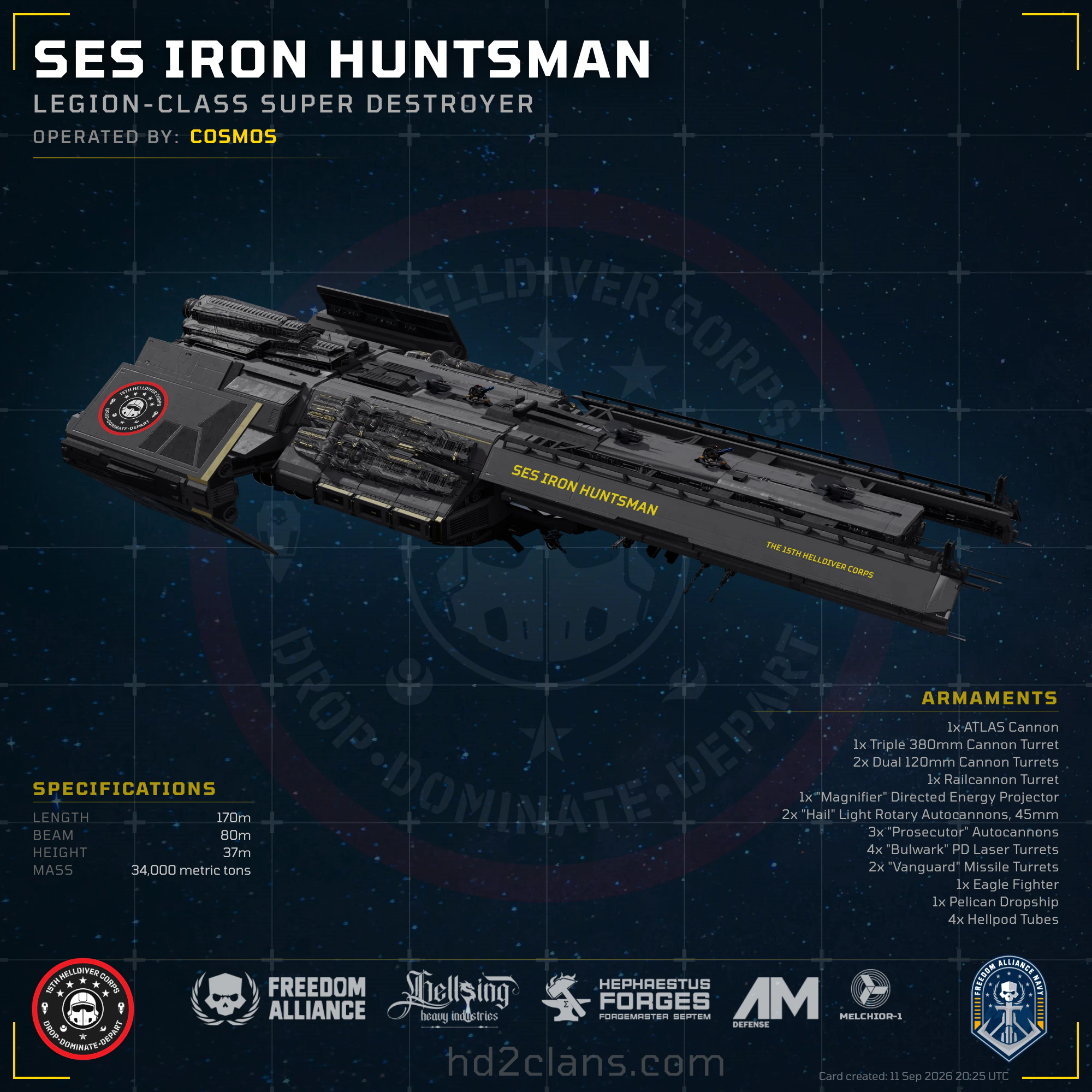 SES Iron Huntsman