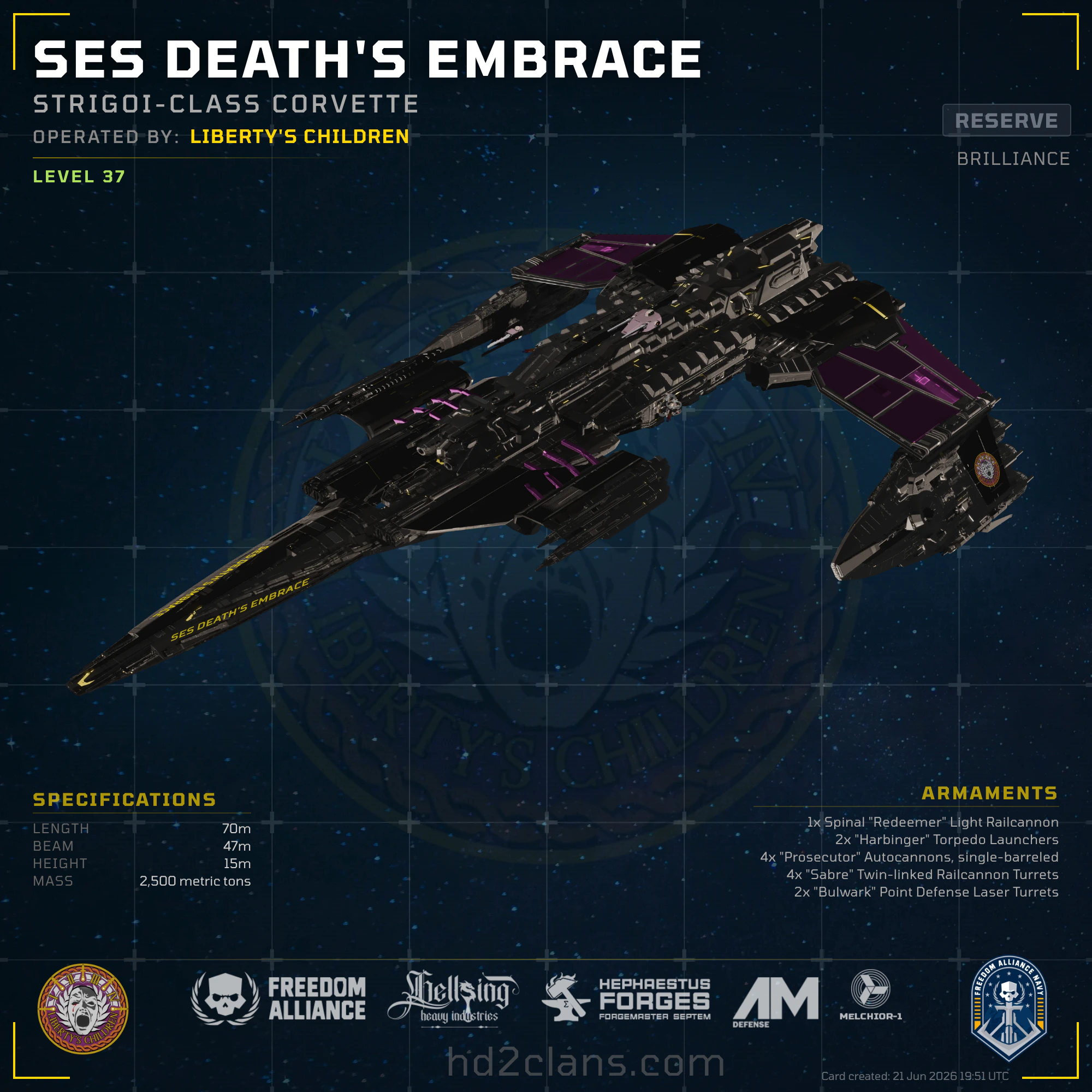 SES Death's Embrace