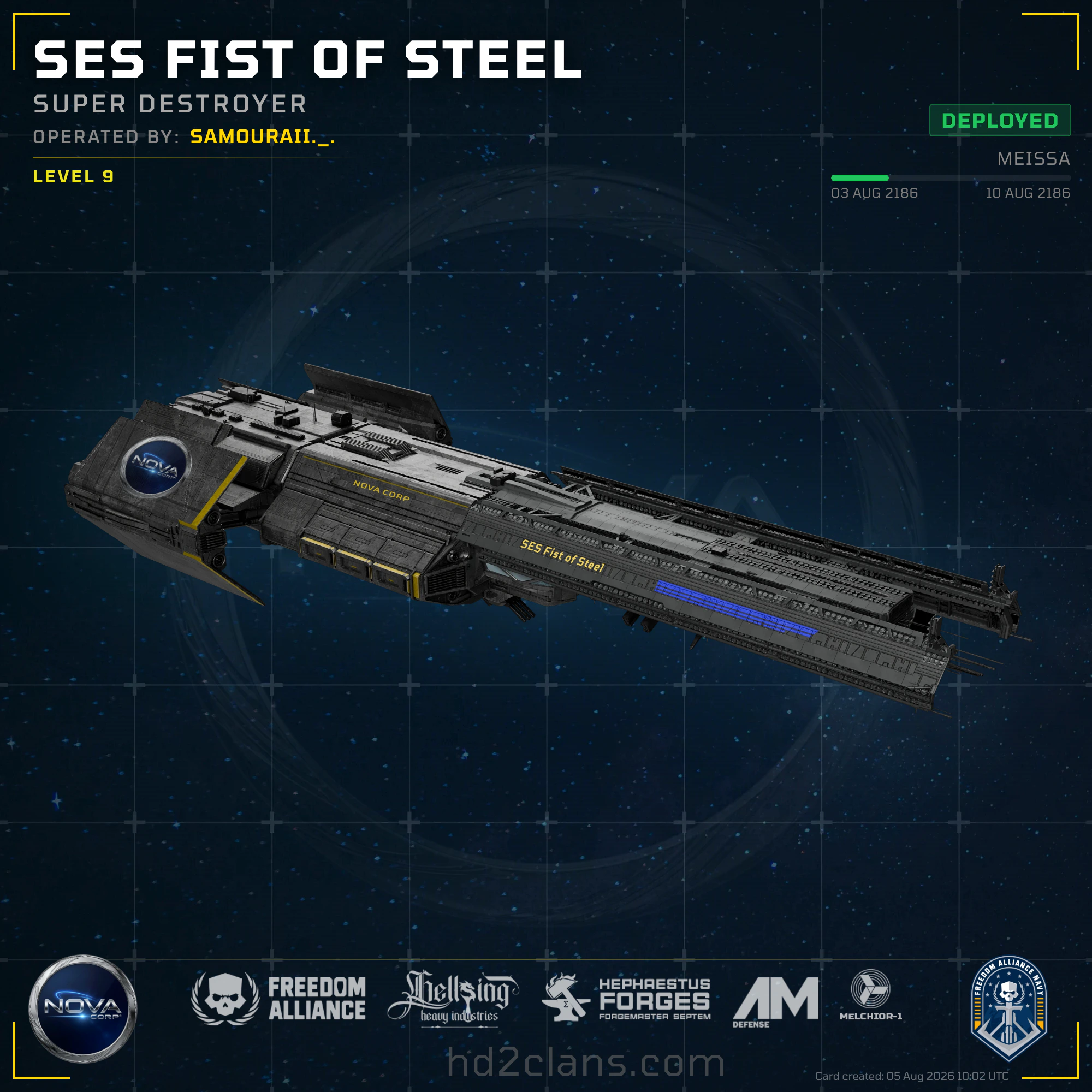 SES Fist of Steel