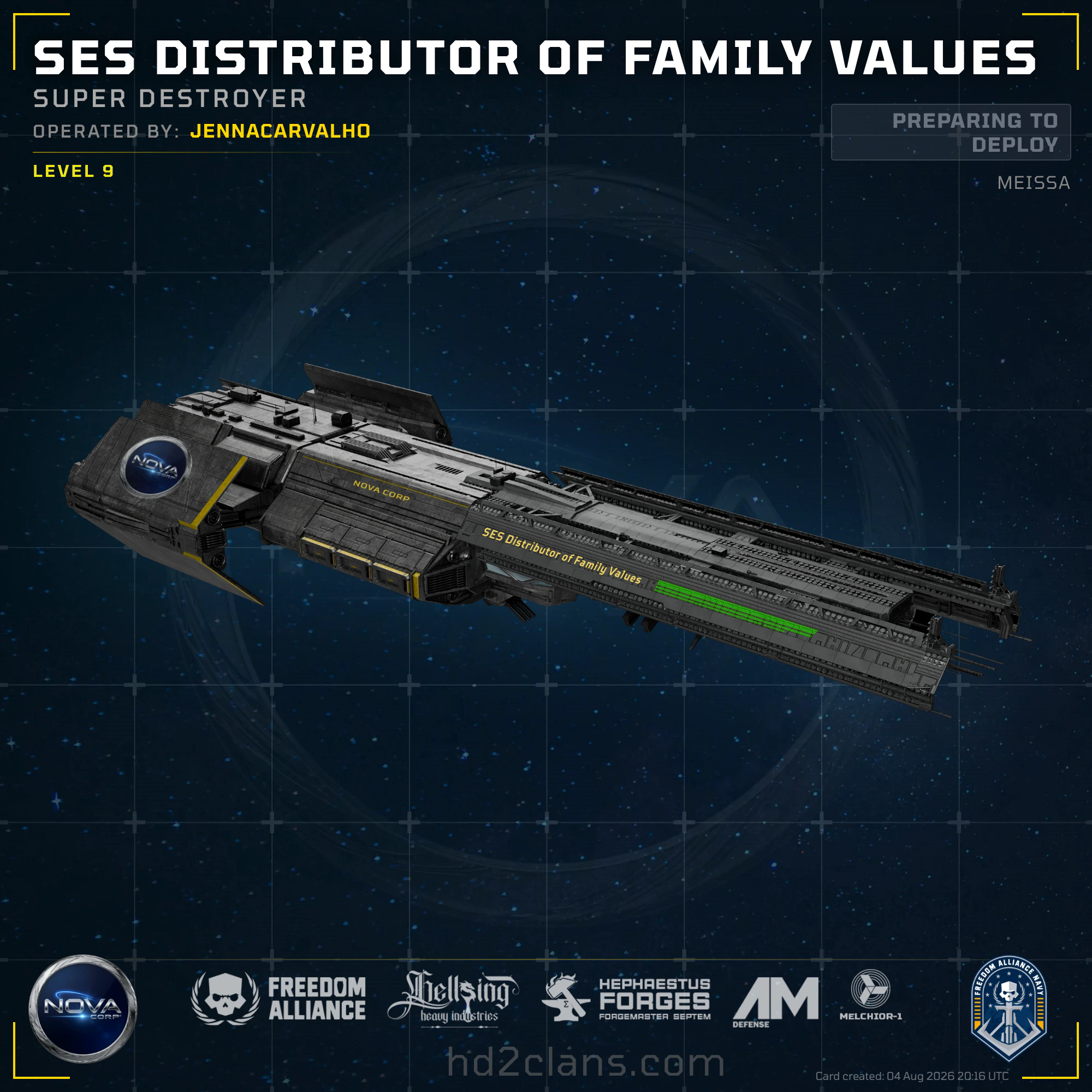 SES Distributor of Family Values