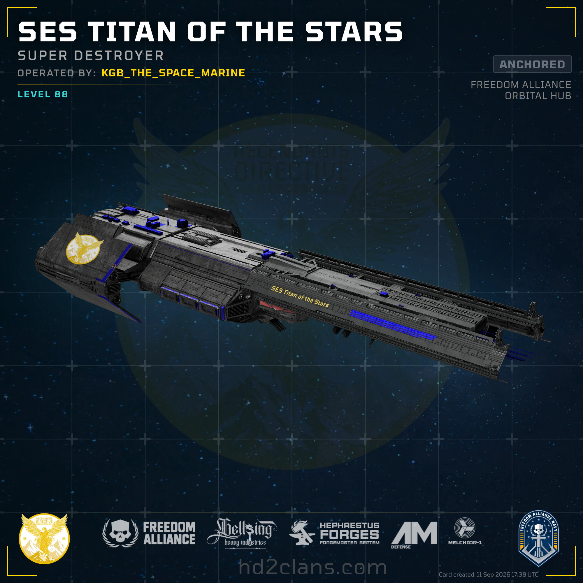 SES Titan of the Stars