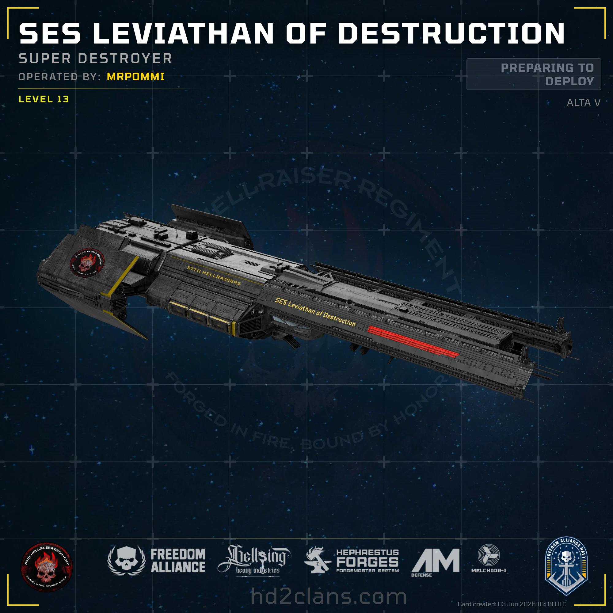 SES Leviathan of Destruction