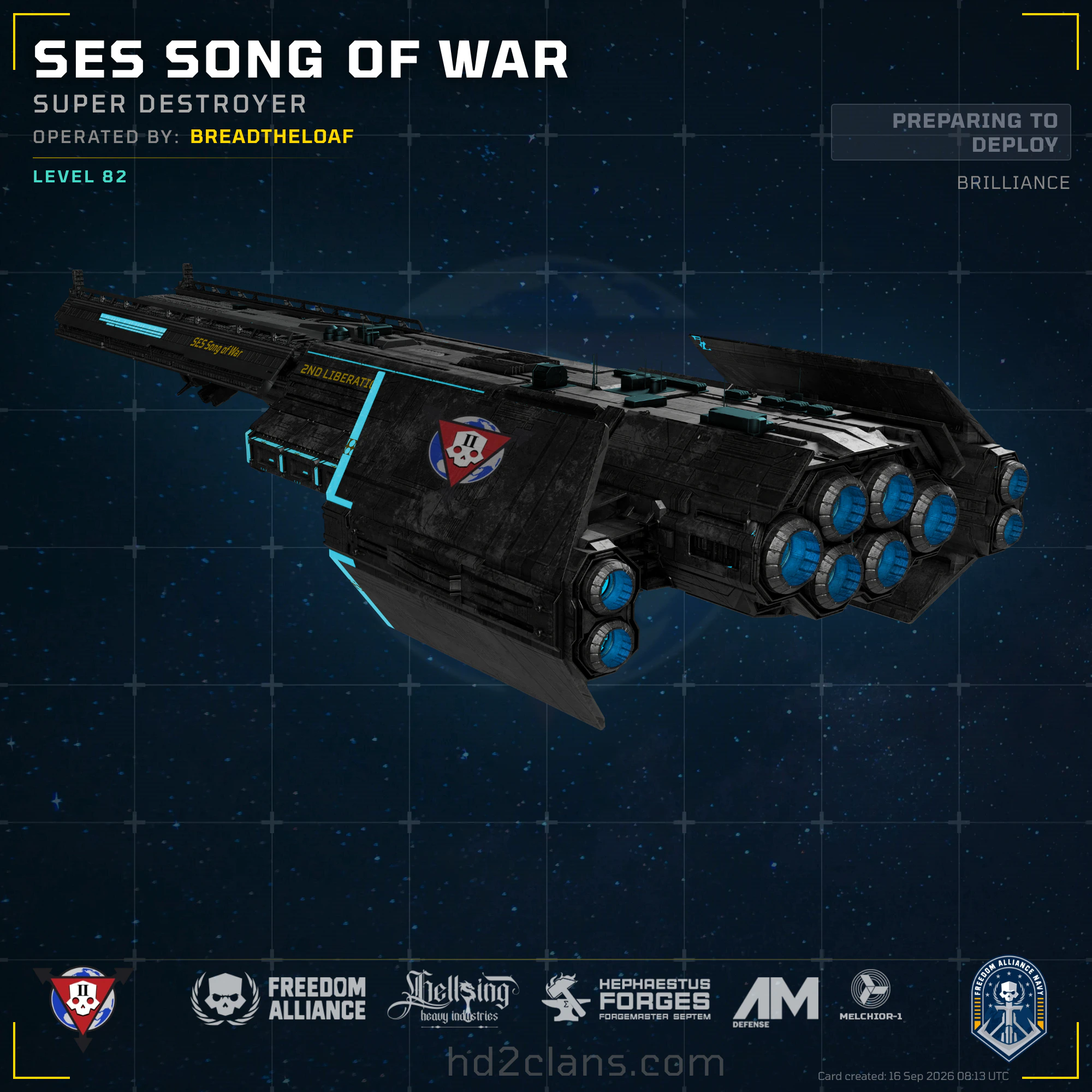 SES Song of War