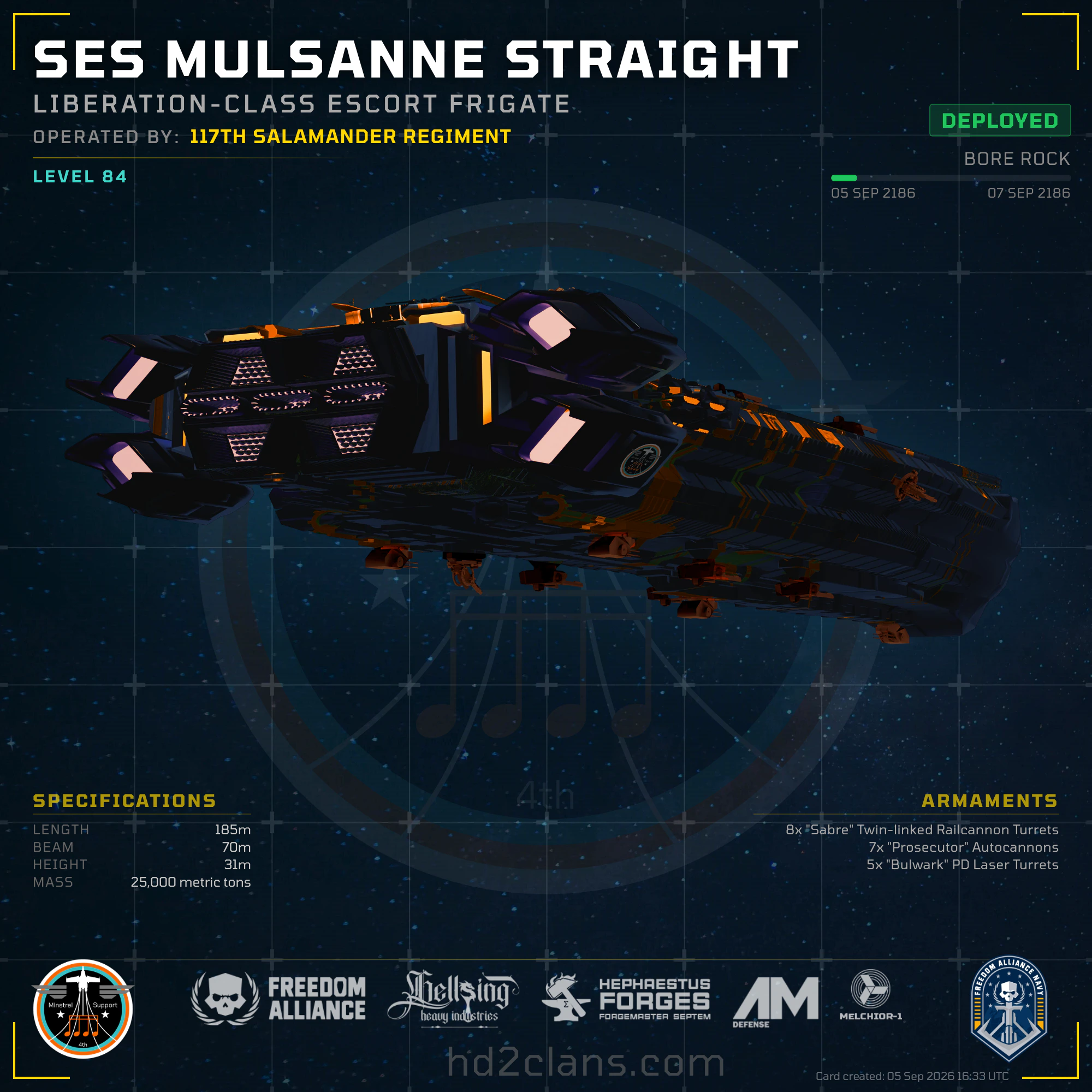 SES Mulsanne Straight