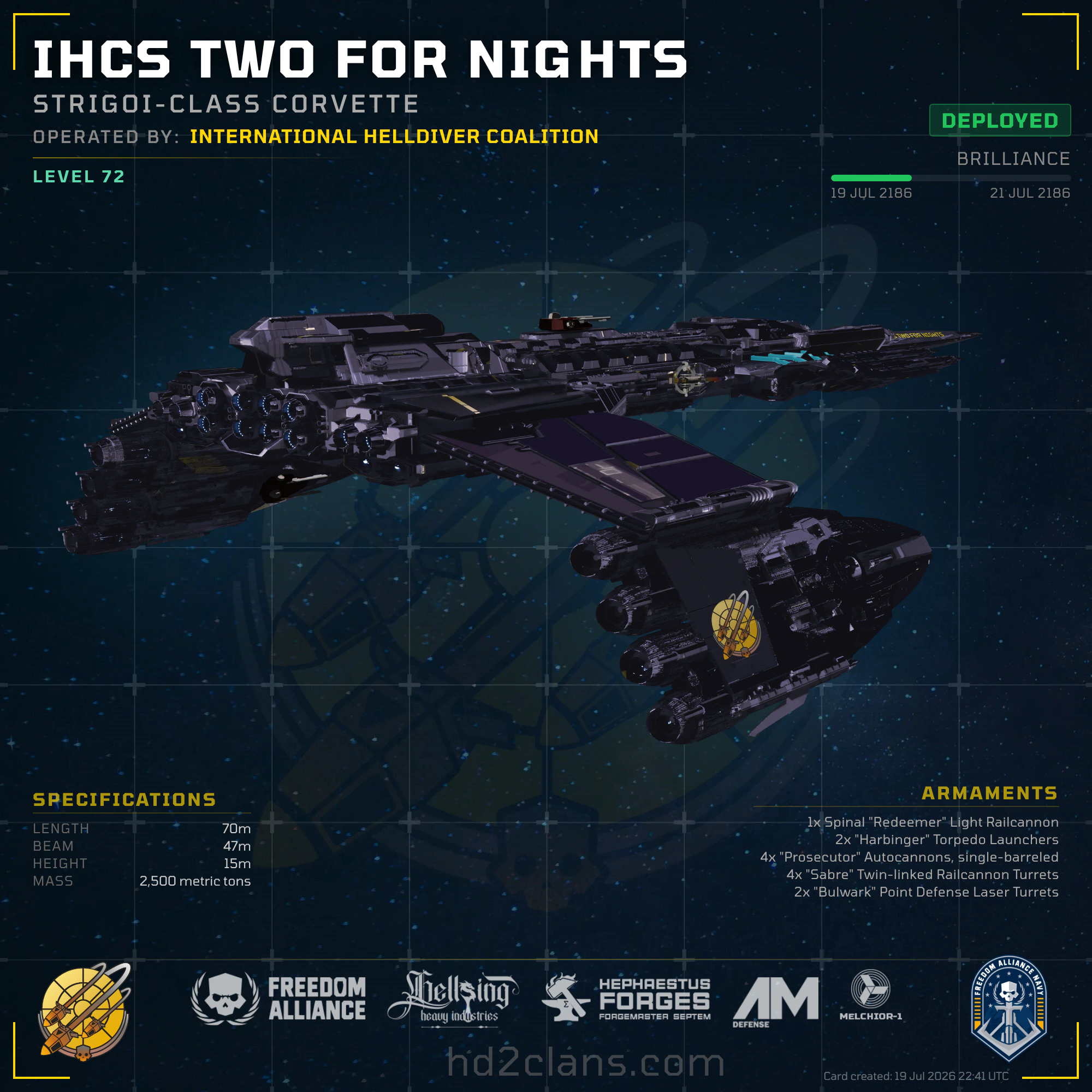 IHCS Two for Nights