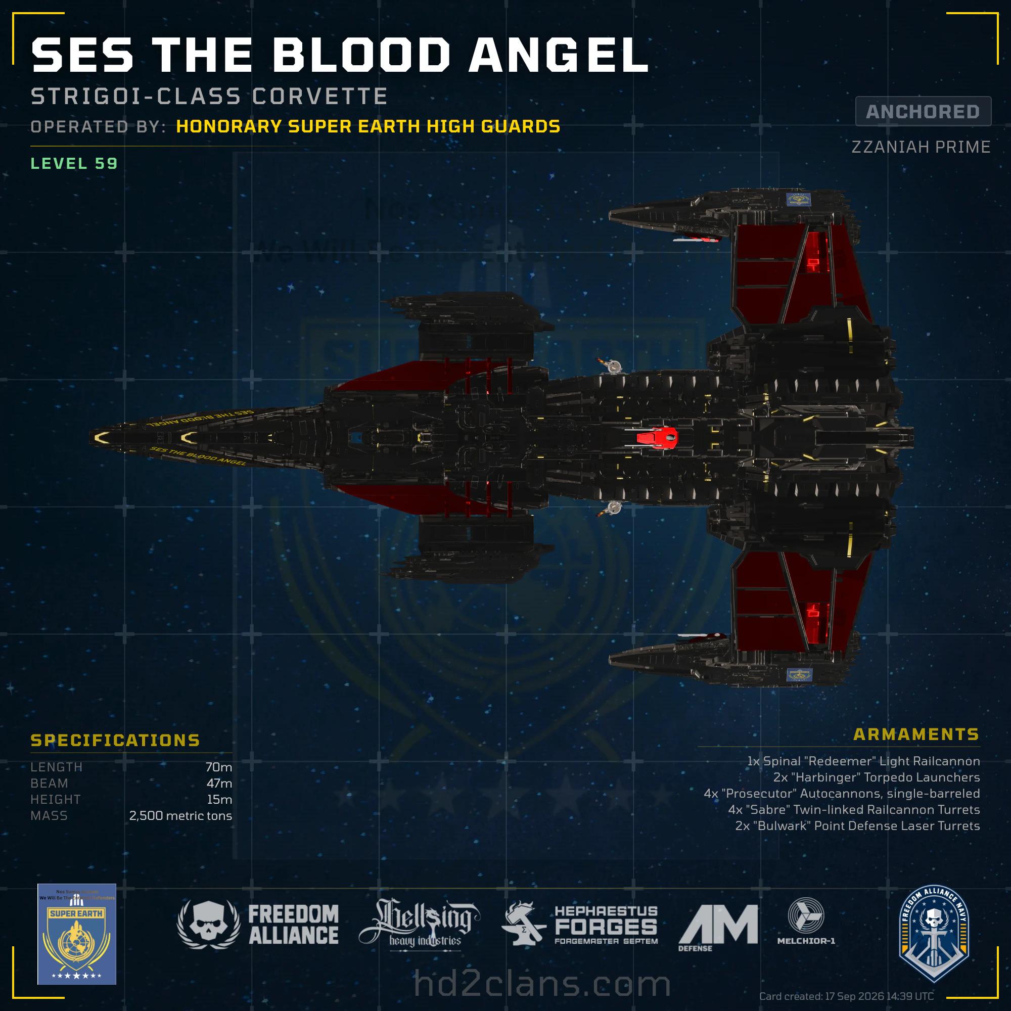 SES The Blood Angel
