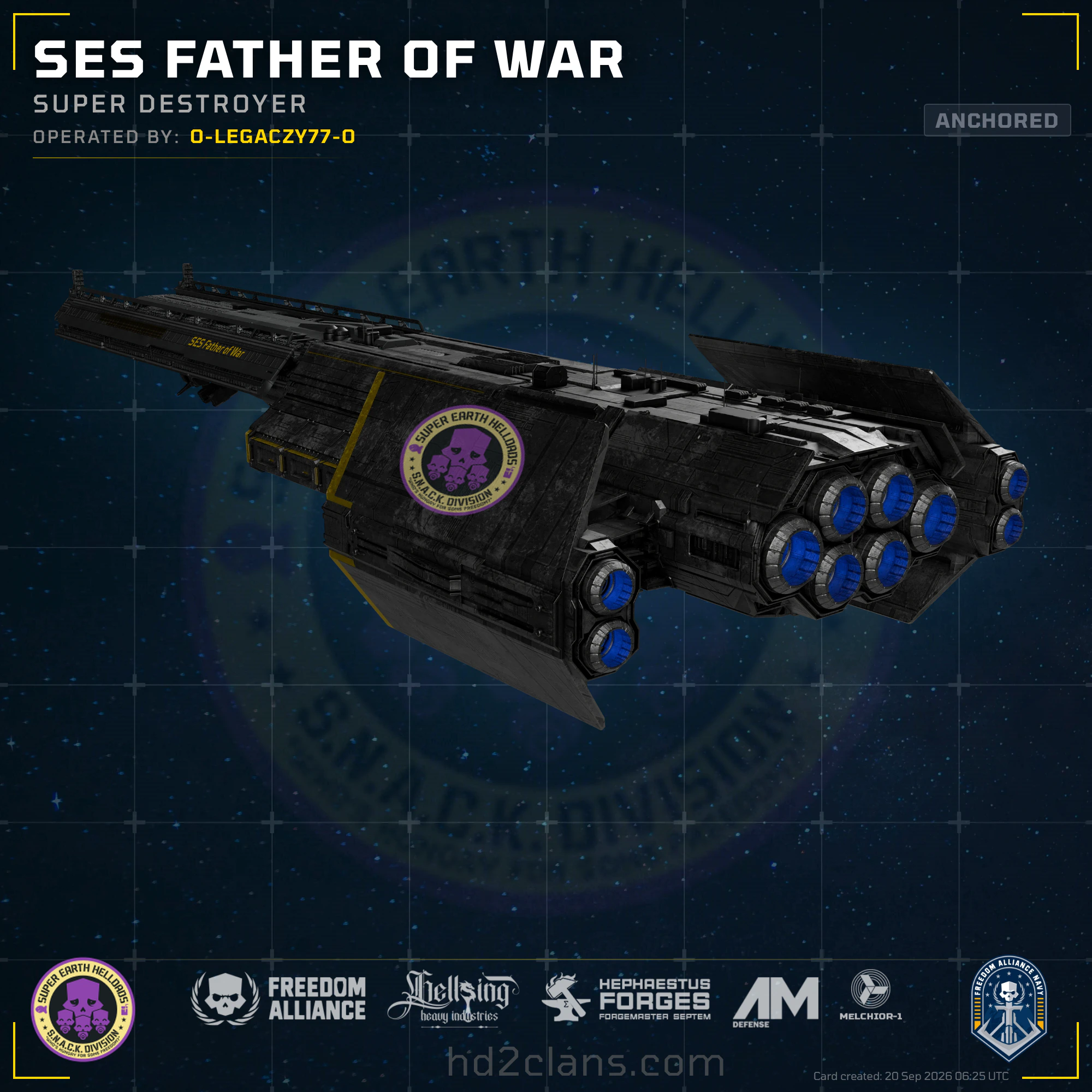 SES Father of War