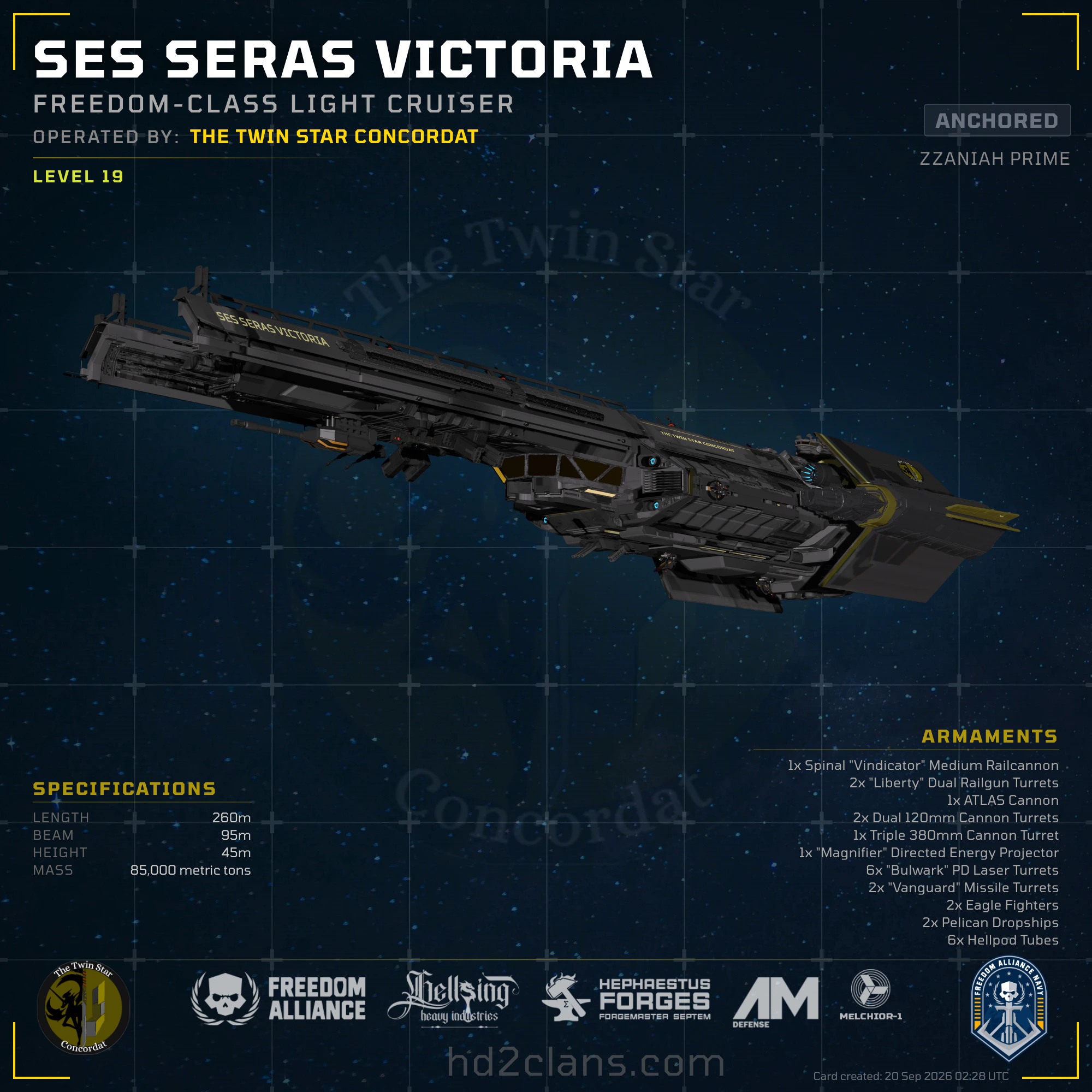 SES Seras Victoria