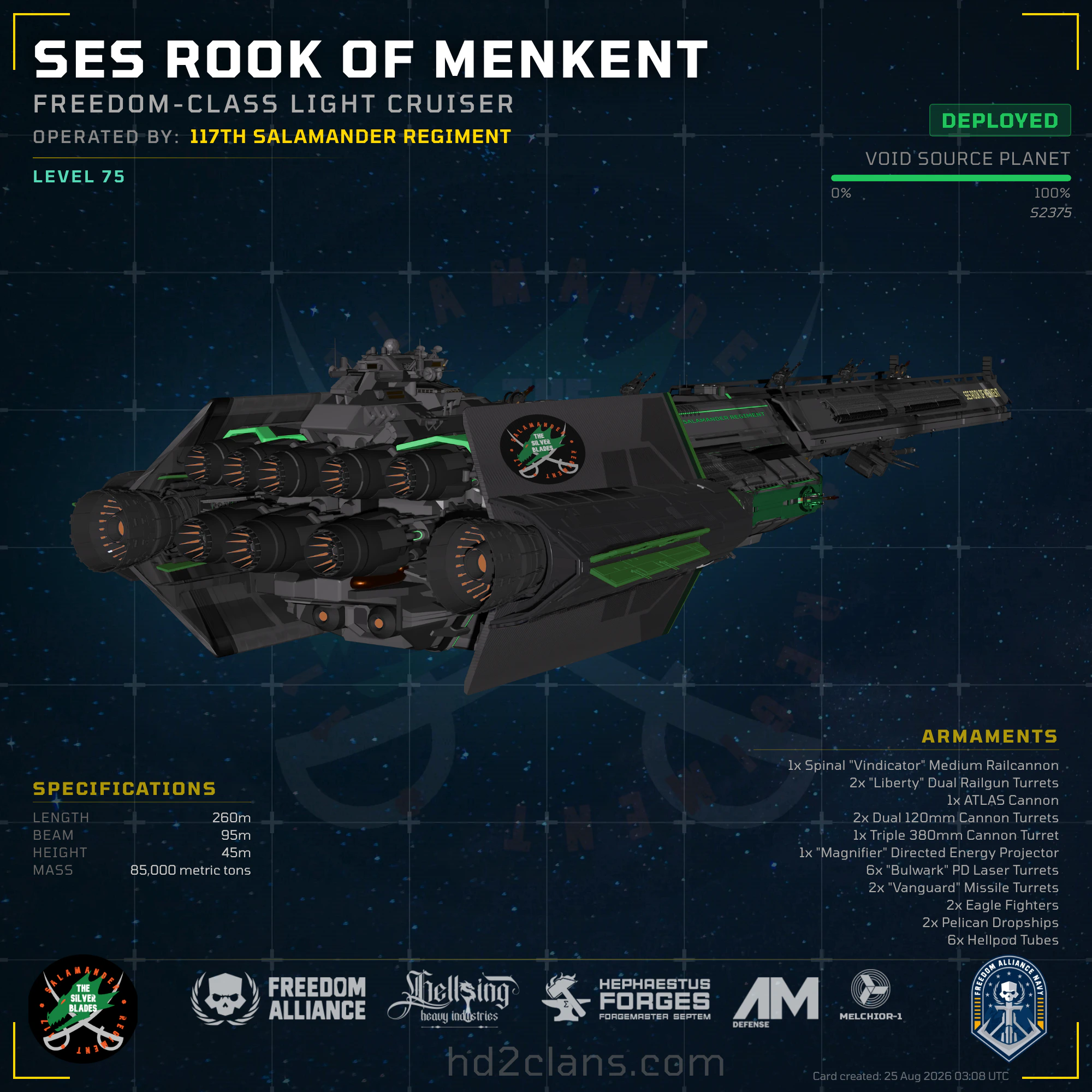 SES Rook of Menkent