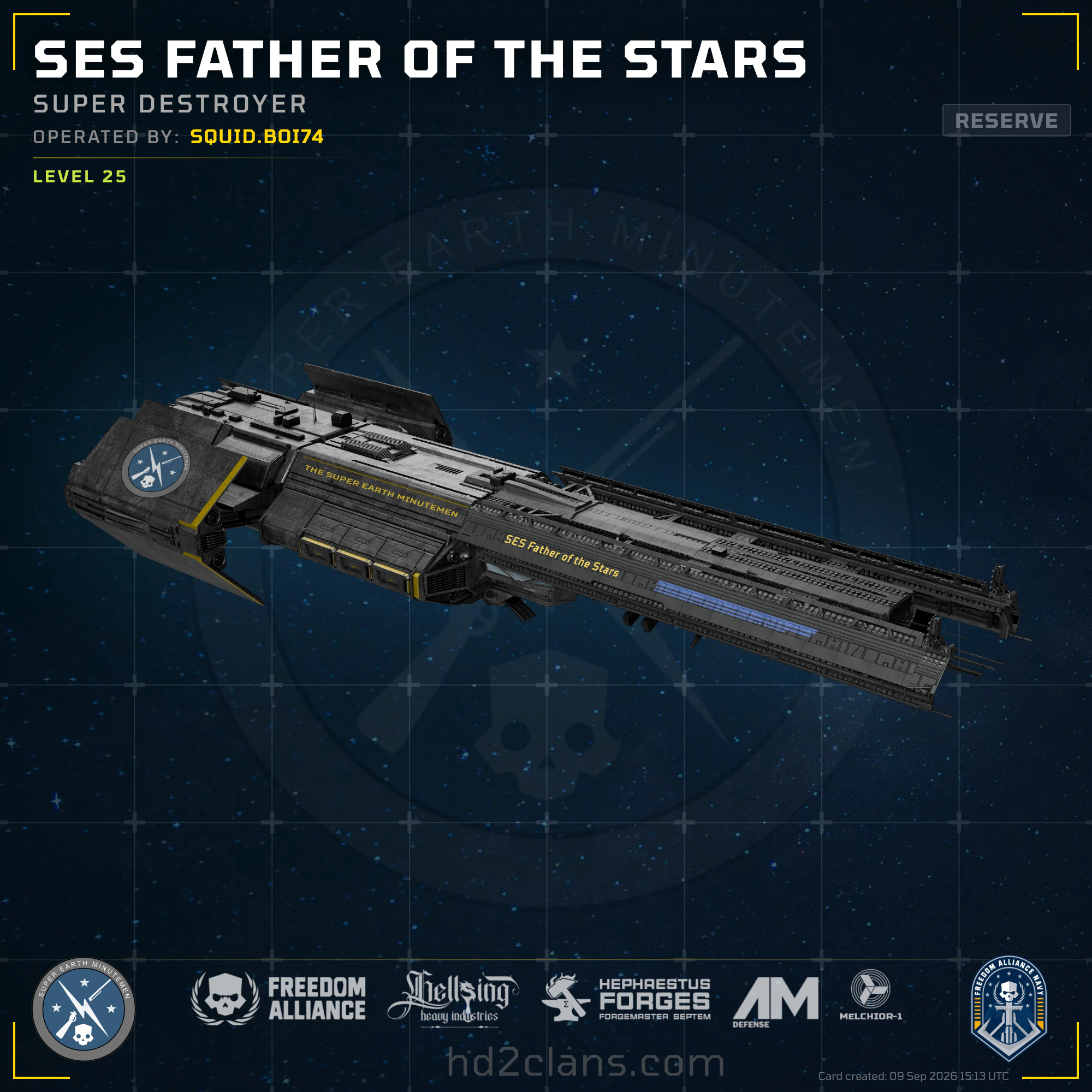SES Father of the Stars