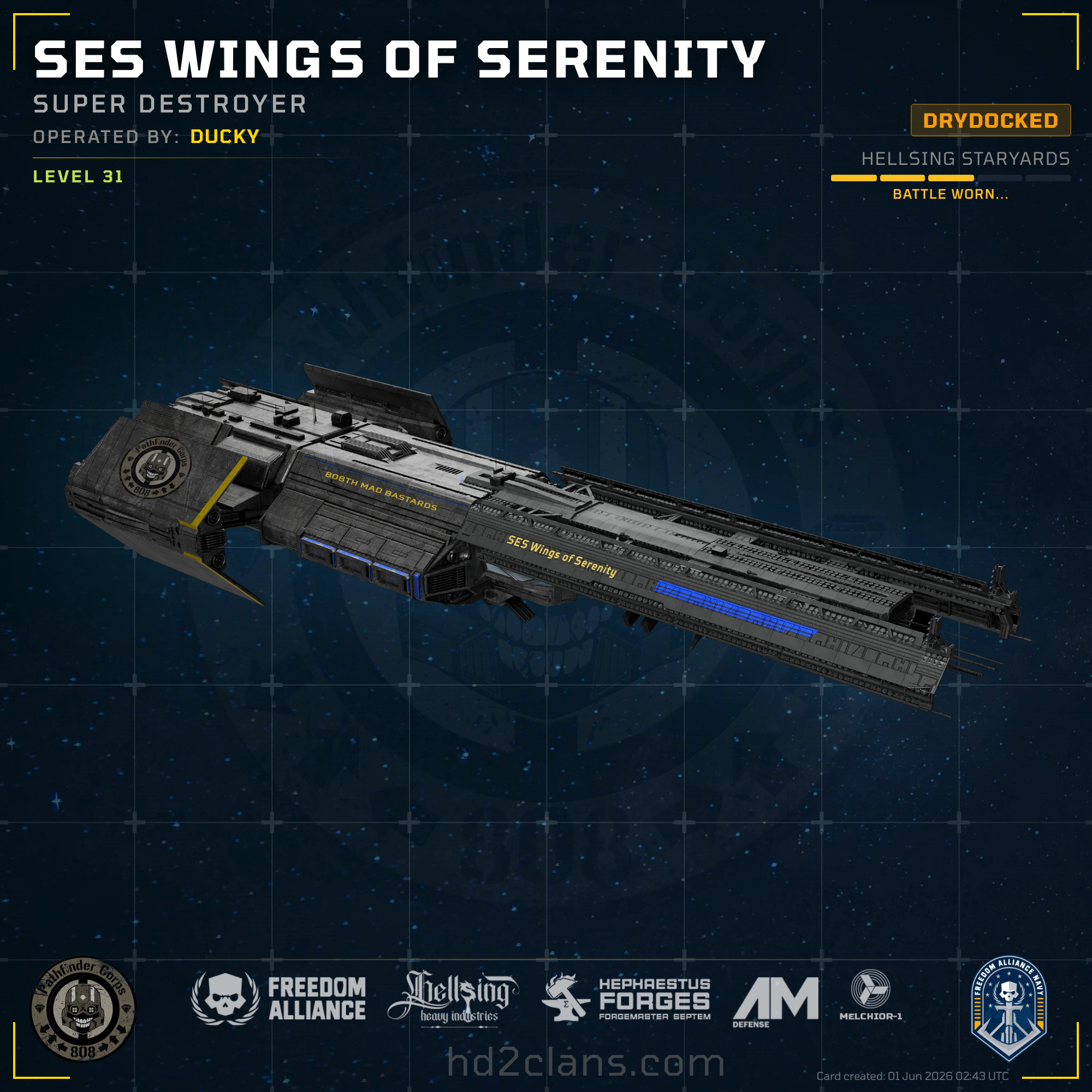 SES Wings of Serenity