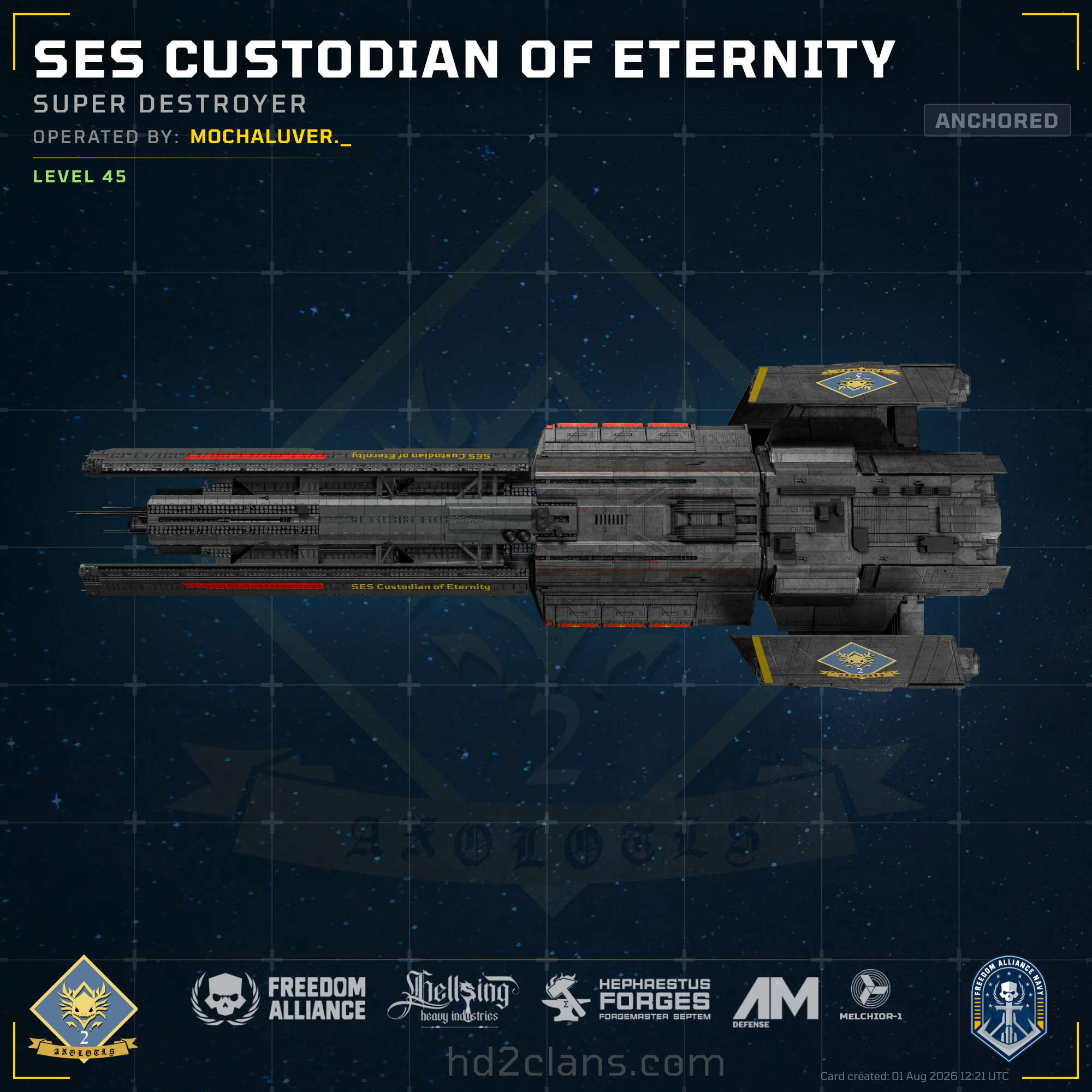 SES Custodian of Eternity