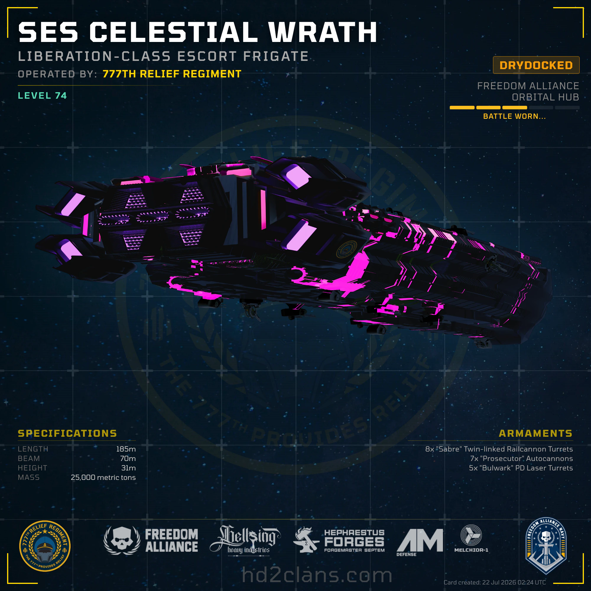 SES Celestial Wrath