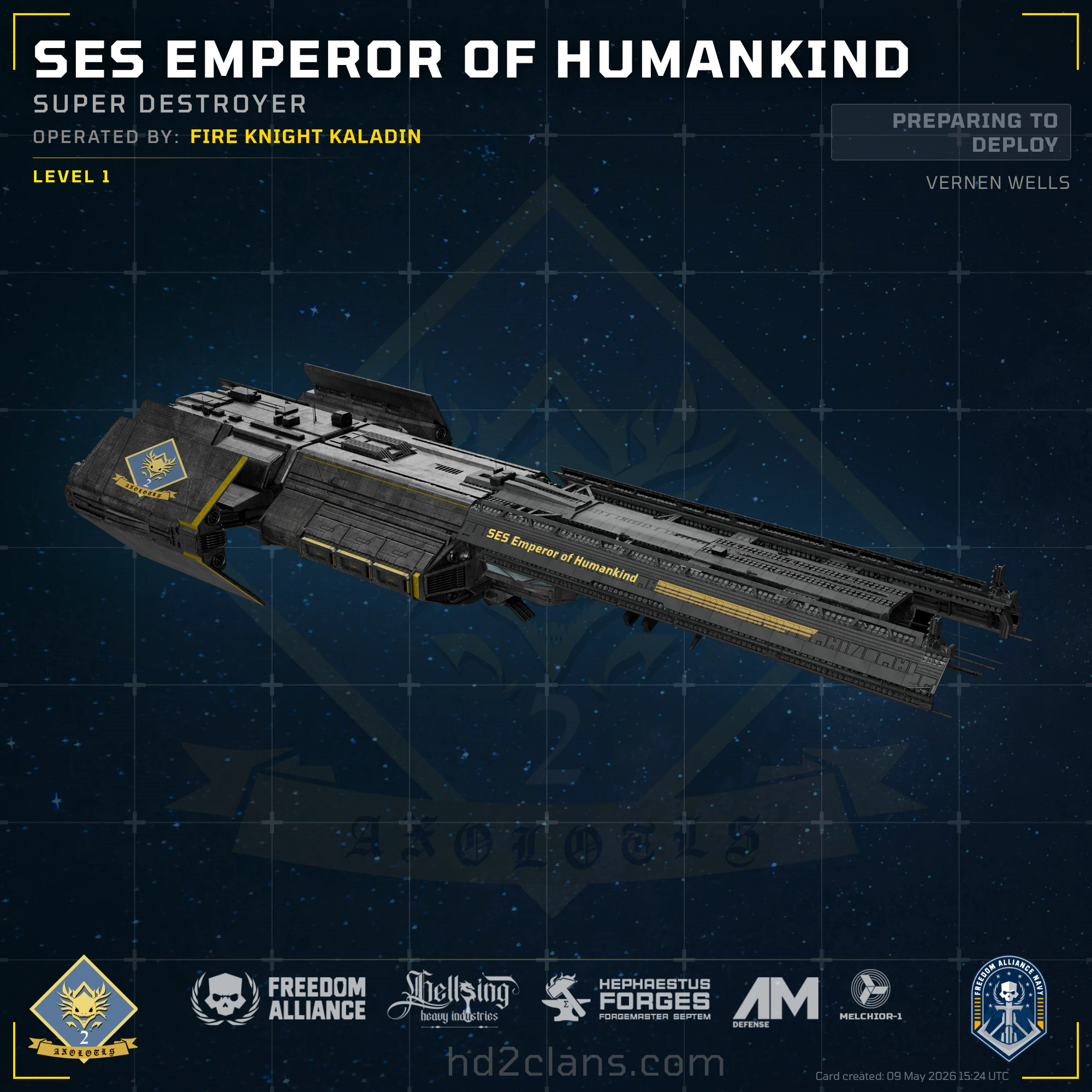 SES Emperor of Humankind