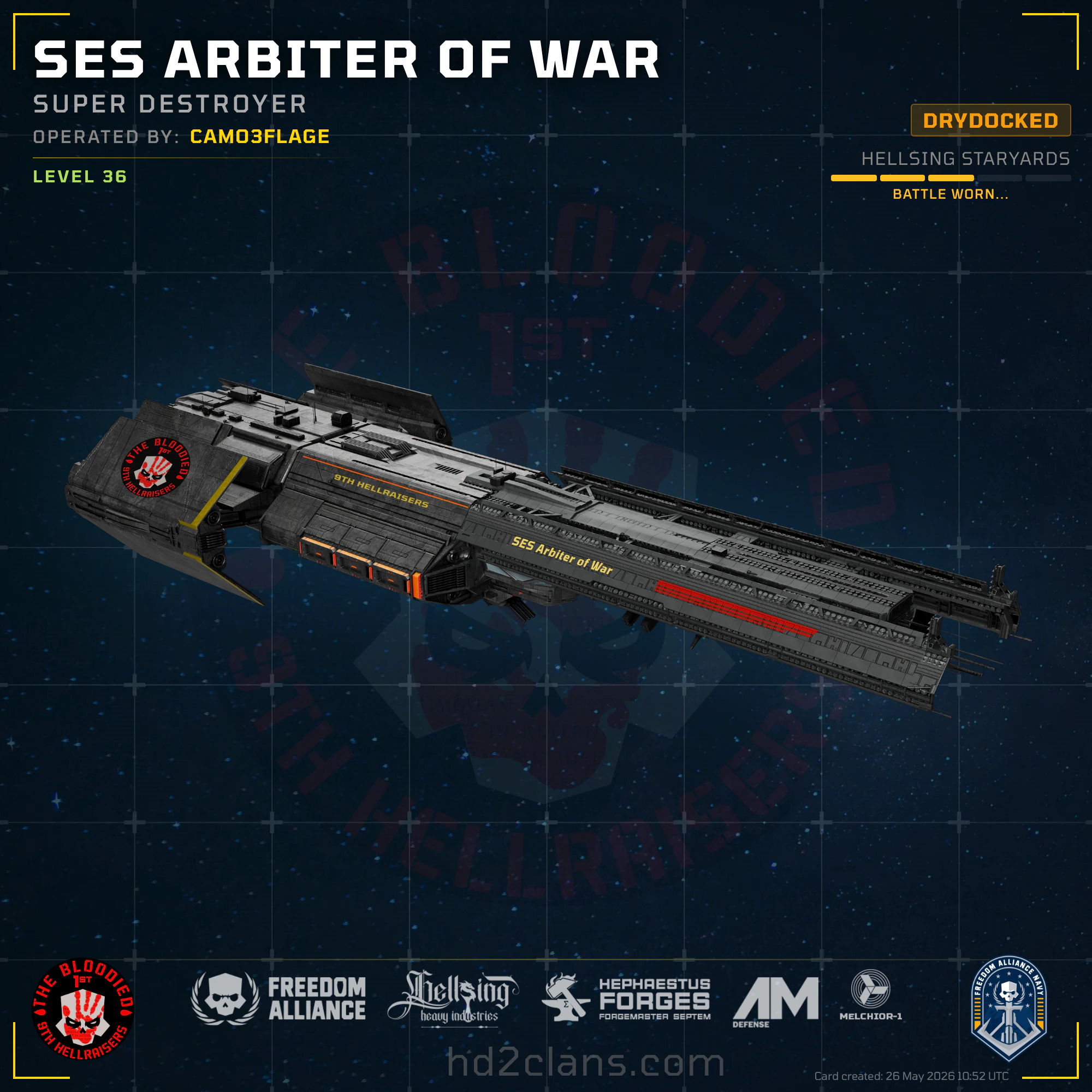 SES Arbiter of War