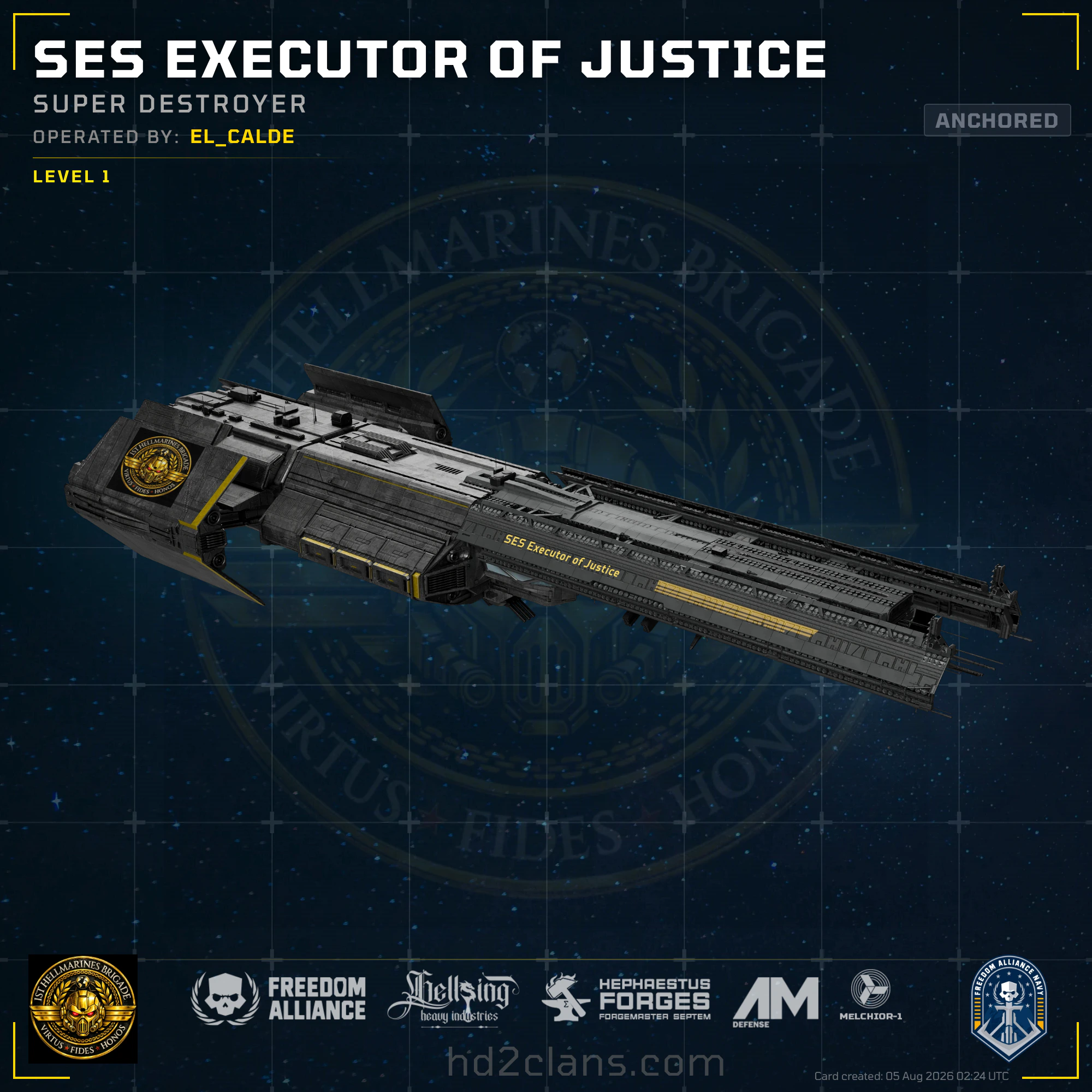 SES Executor of Justice