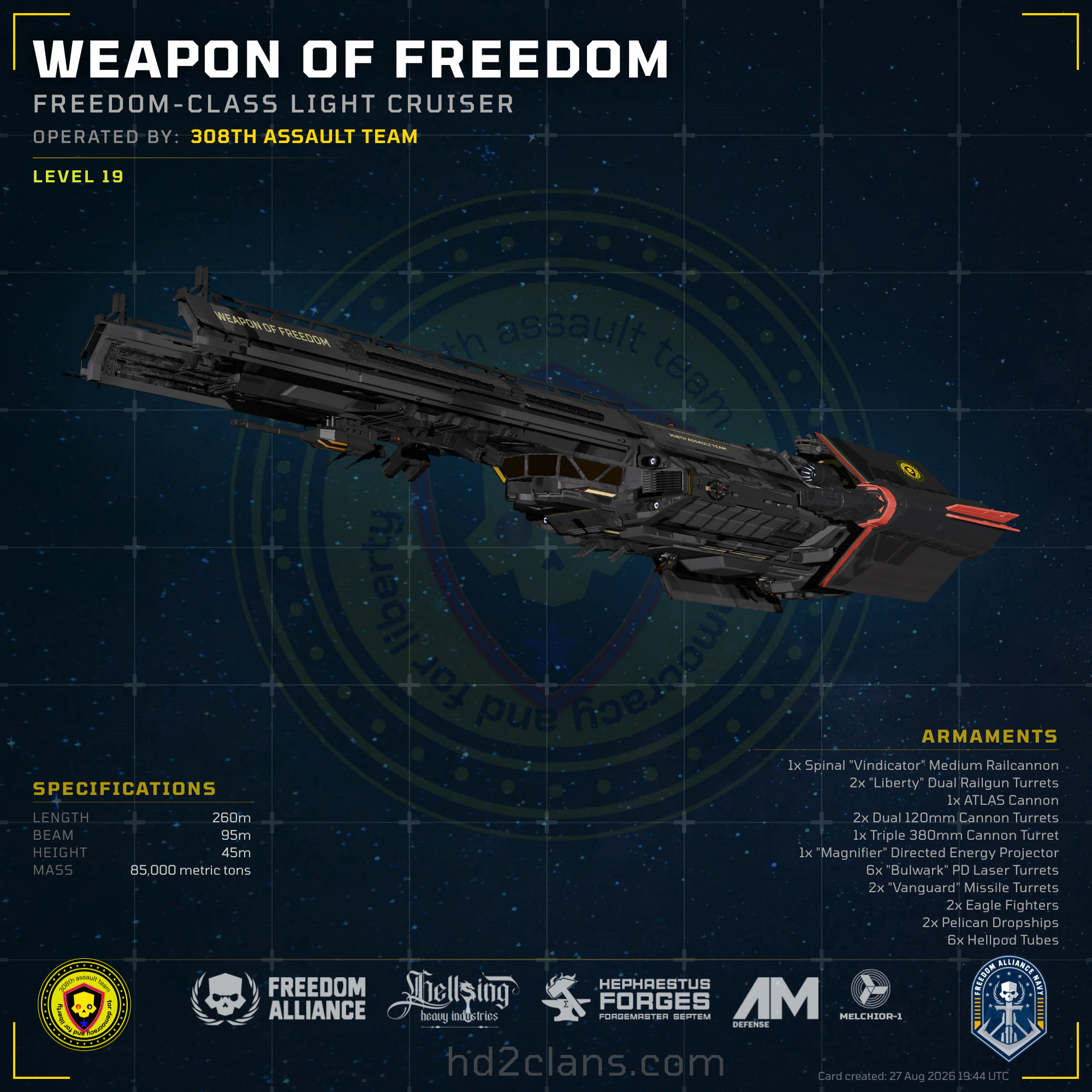 Weapon of freedom