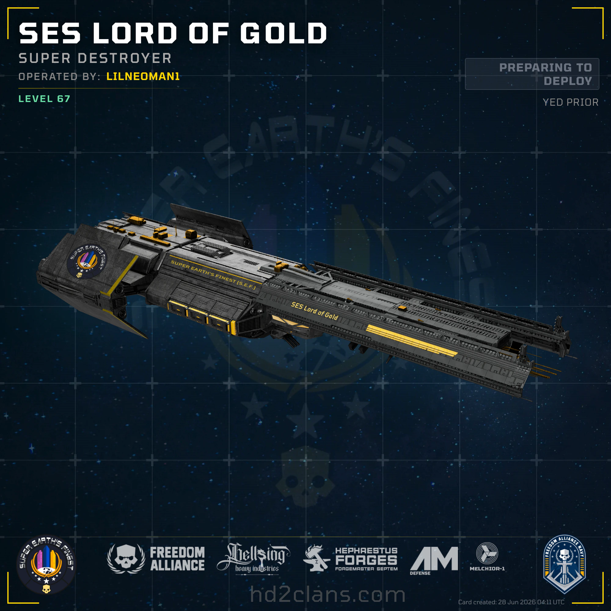 SES Lord of Gold