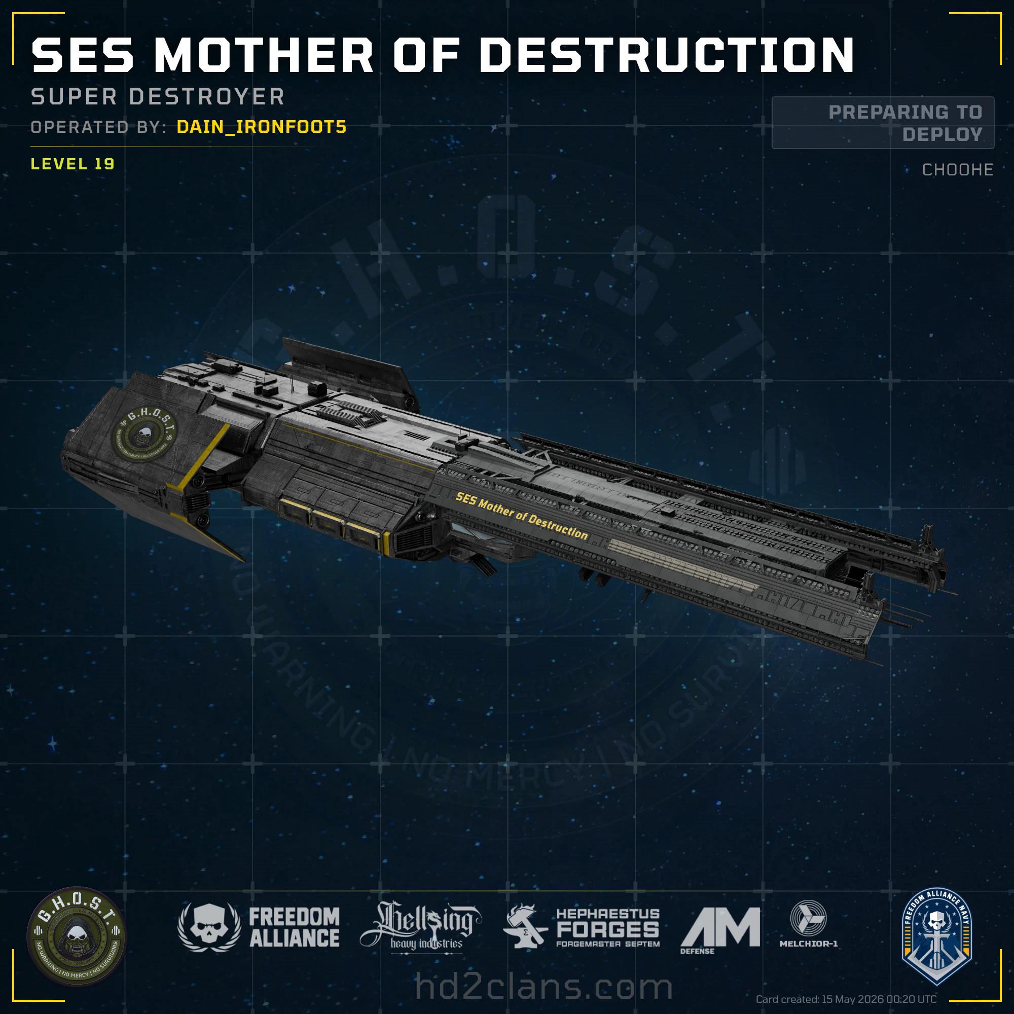 SES Mother of Destruction