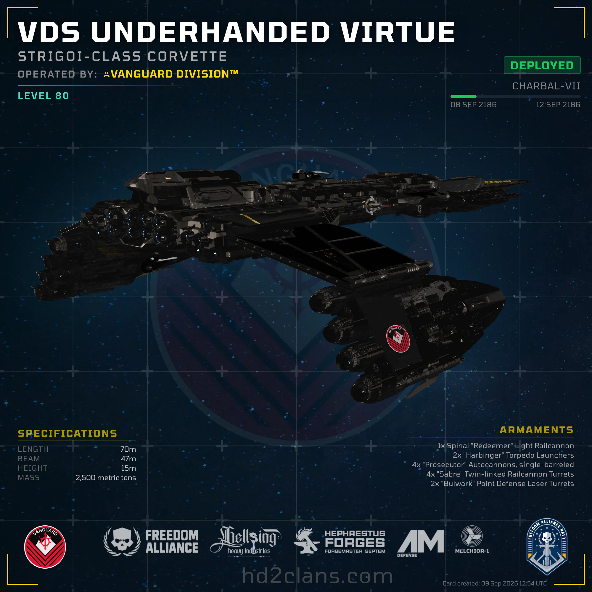 VDS Underhanded Virtue