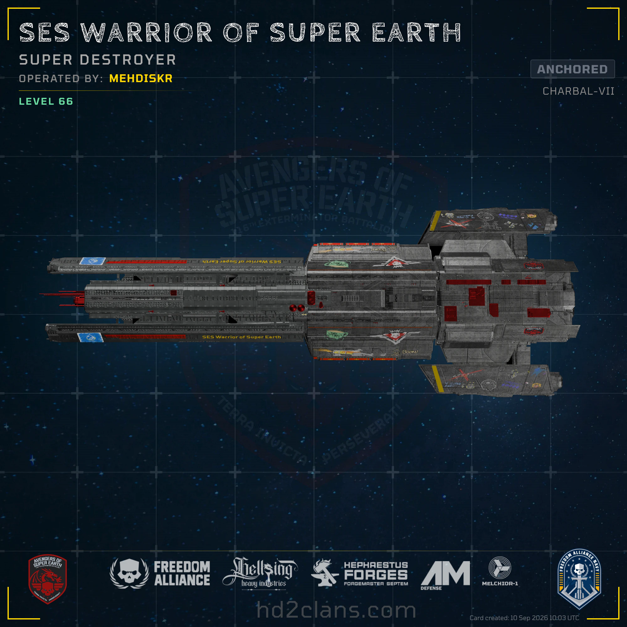 SES Warrior of Super Earth