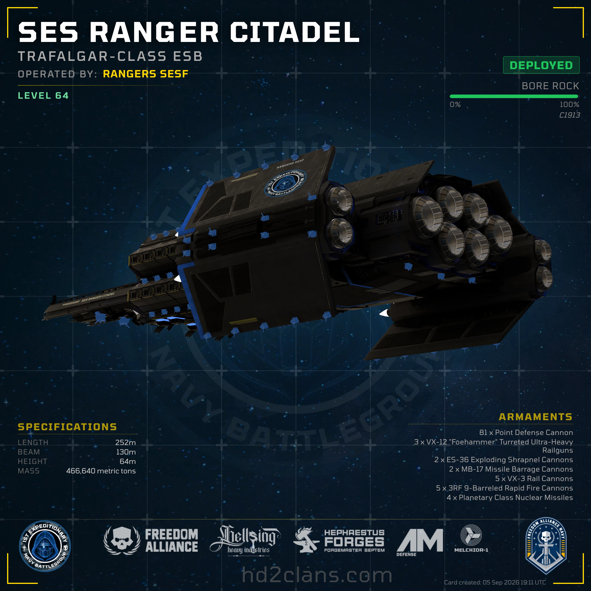 SES Ranger Citadel