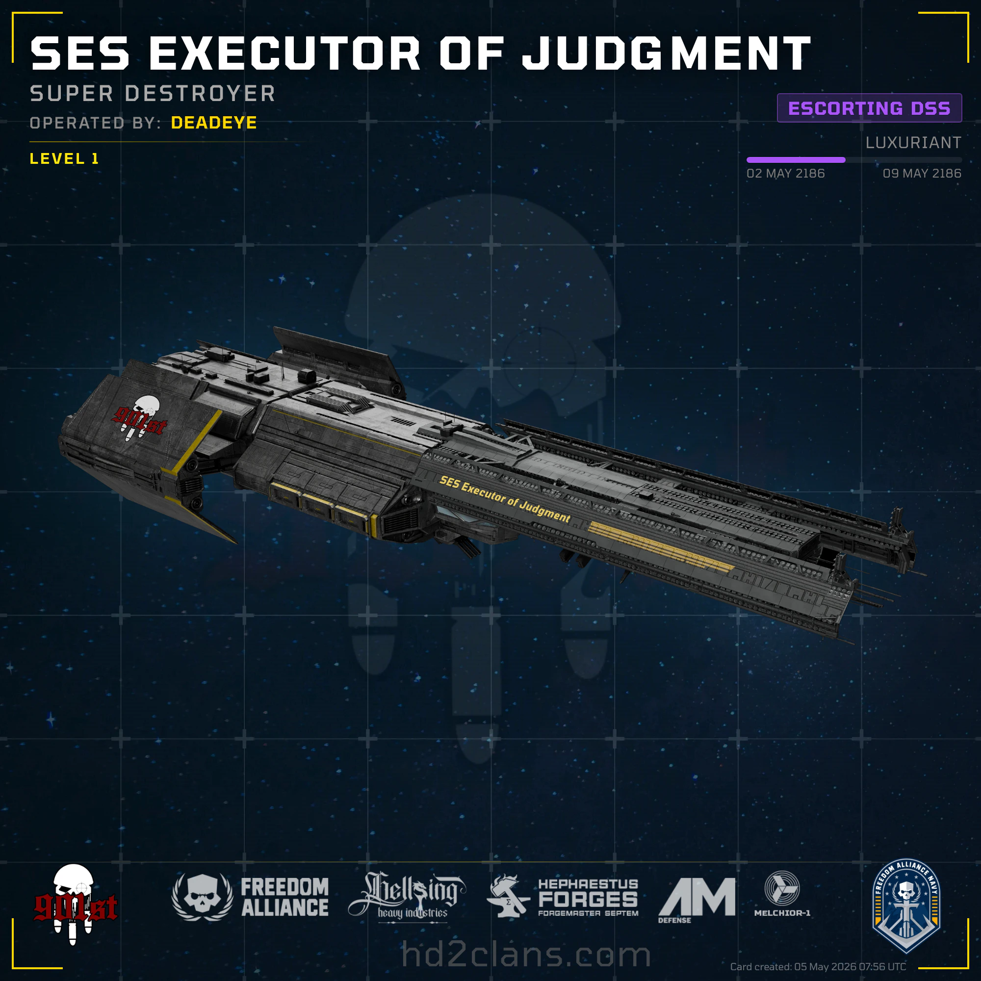 SES Executor of Judgment