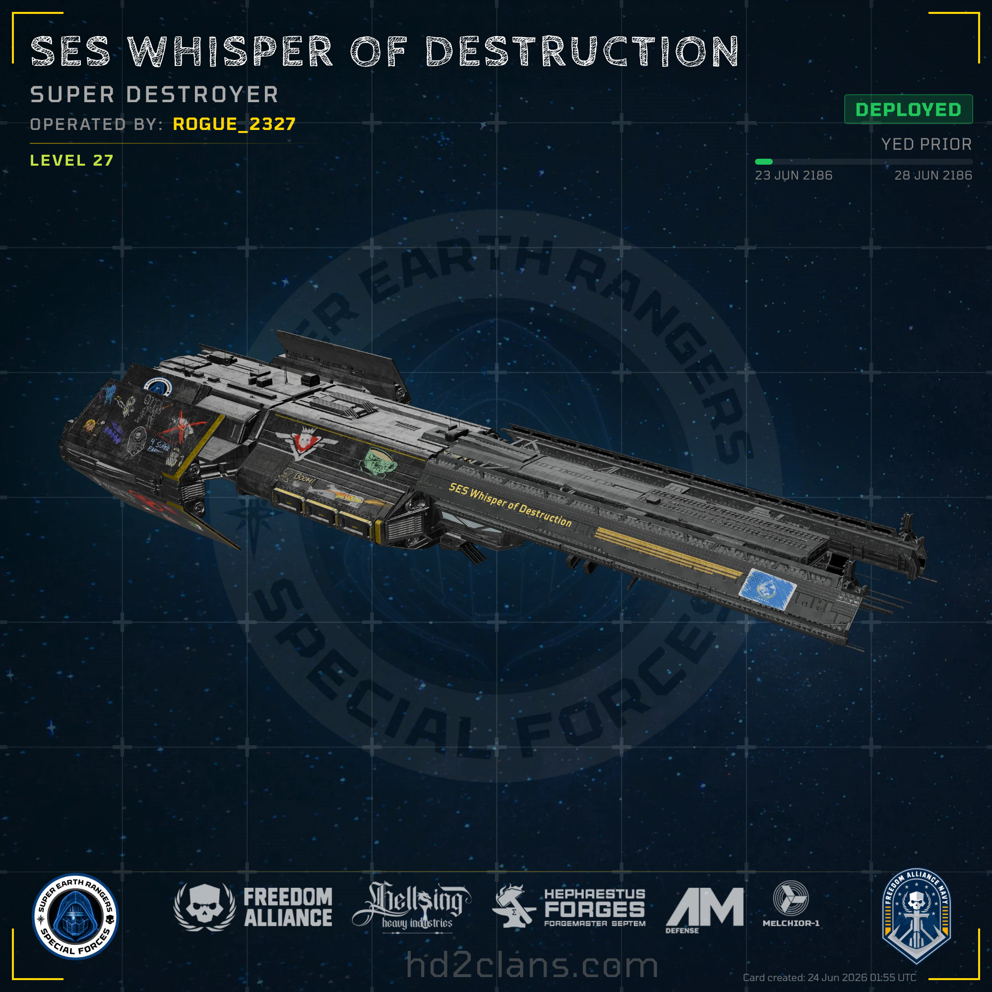 SES Whisper of Destruction