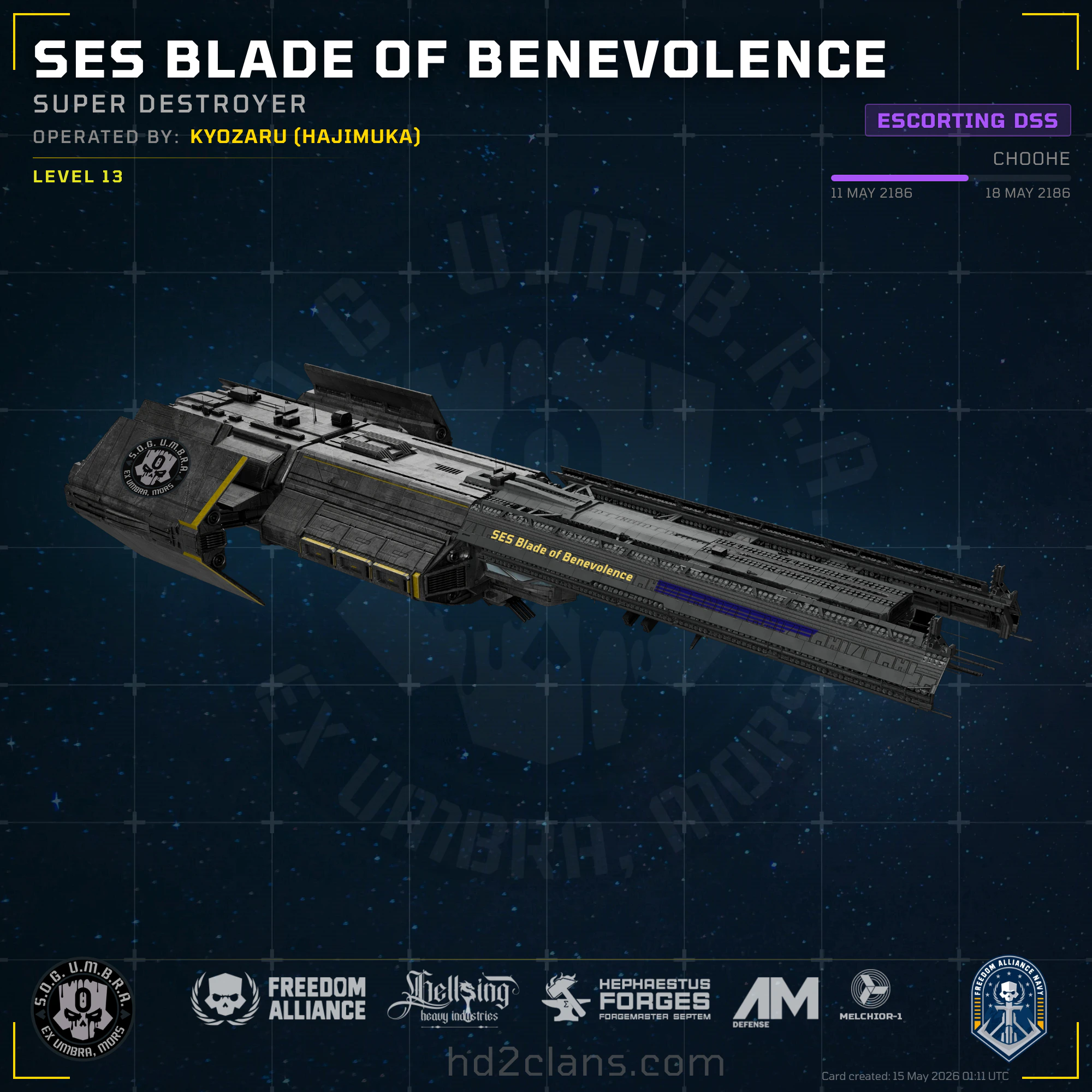 SES Blade of Benevolence