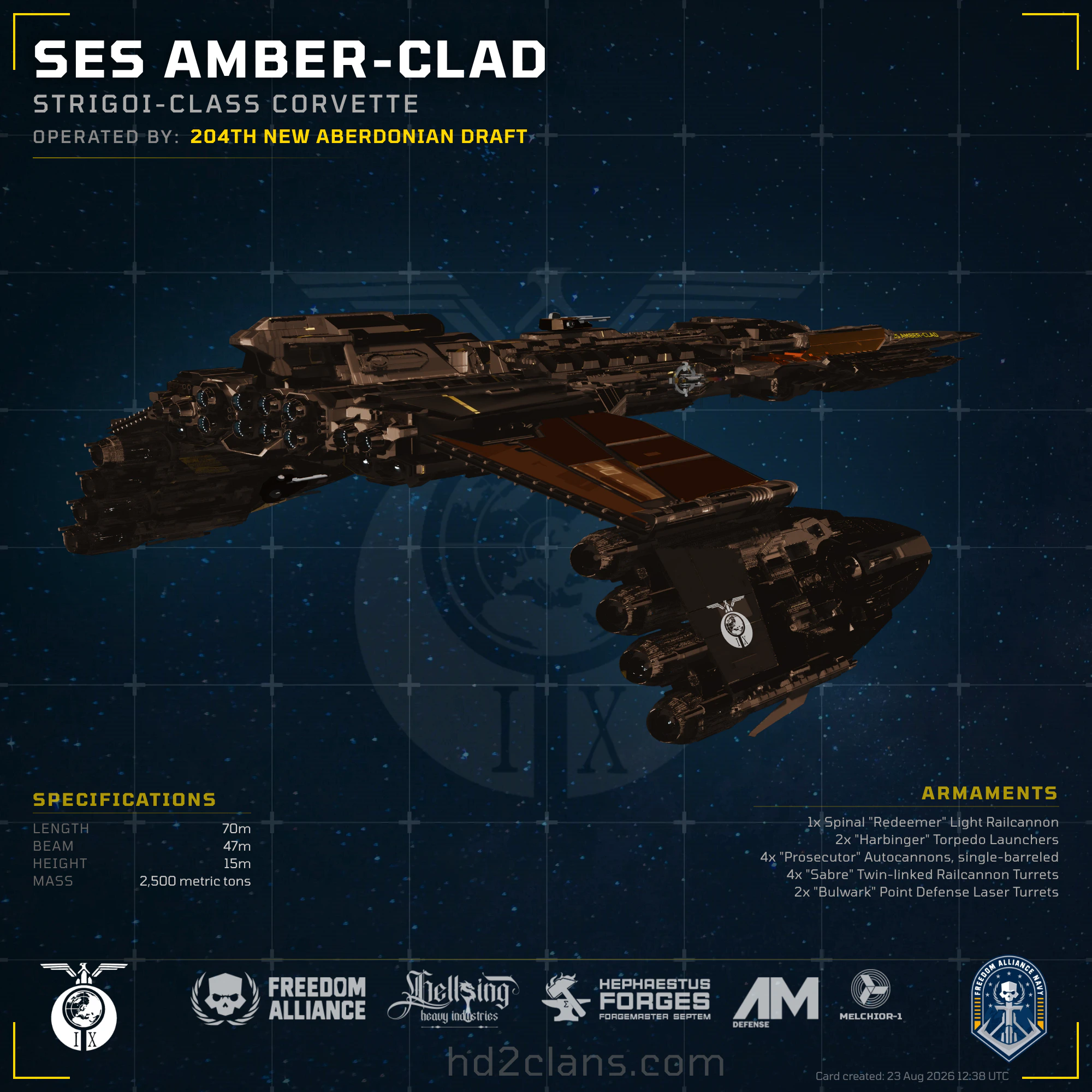 SES Amber-Clad
