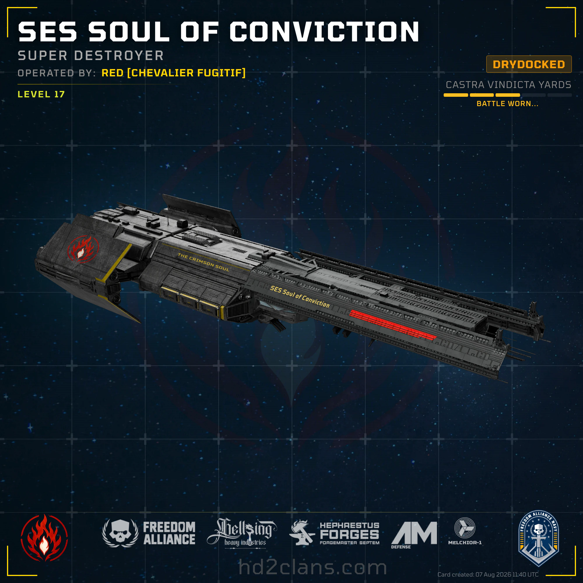 SES Soul of Conviction