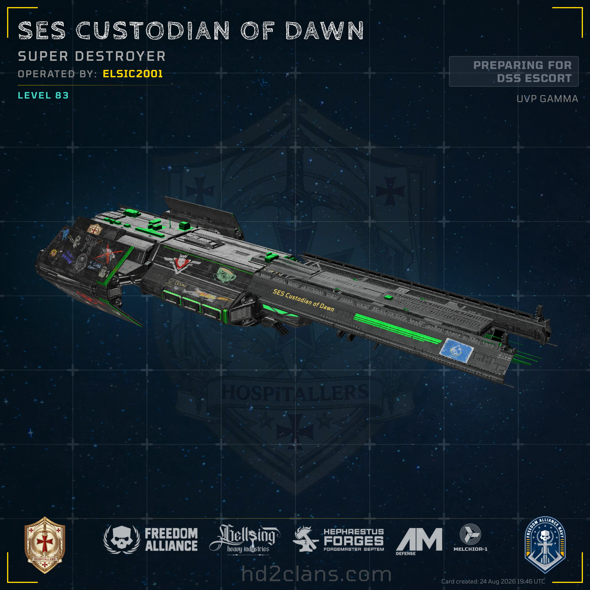 SES Custodian of Dawn
