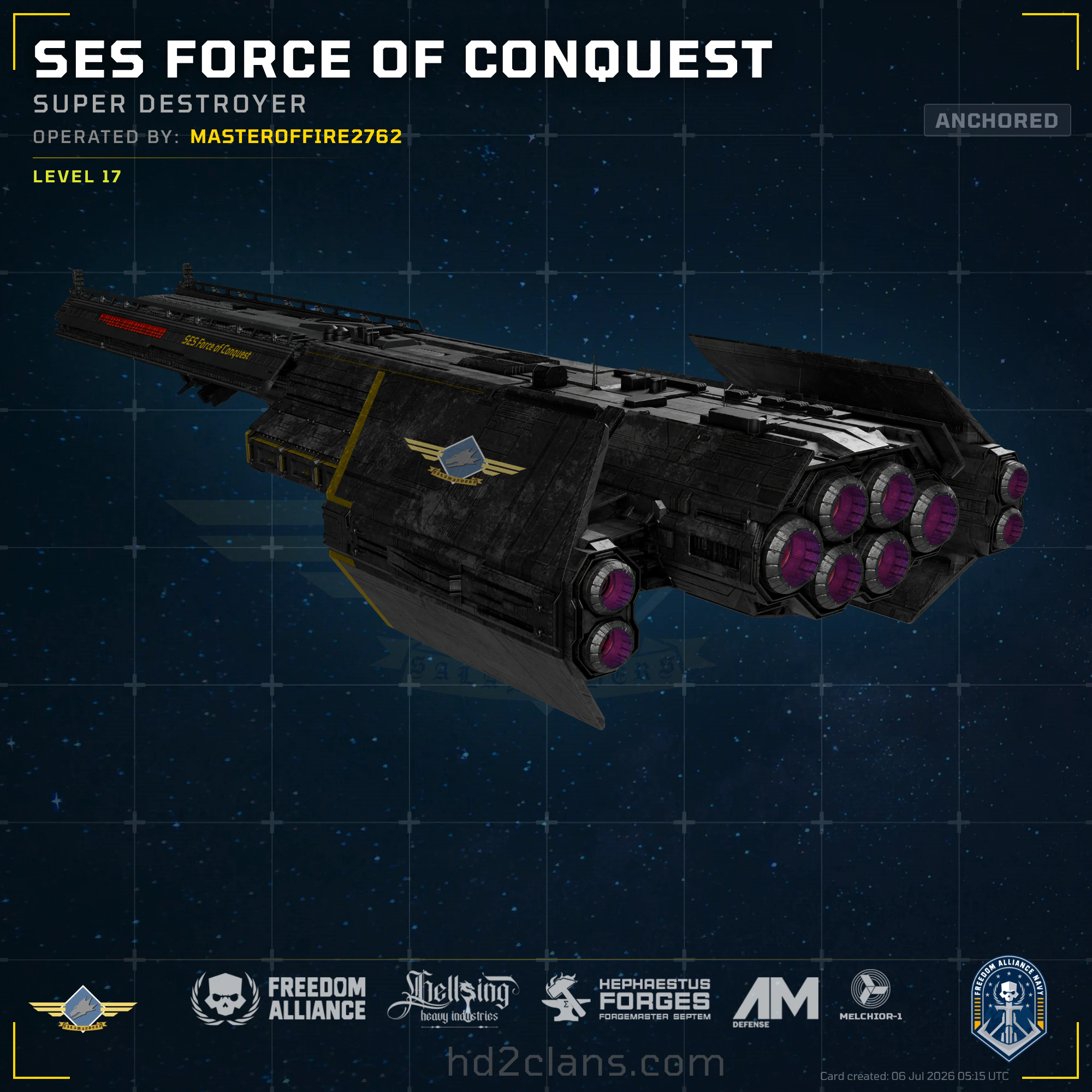 SES Force of Conquest