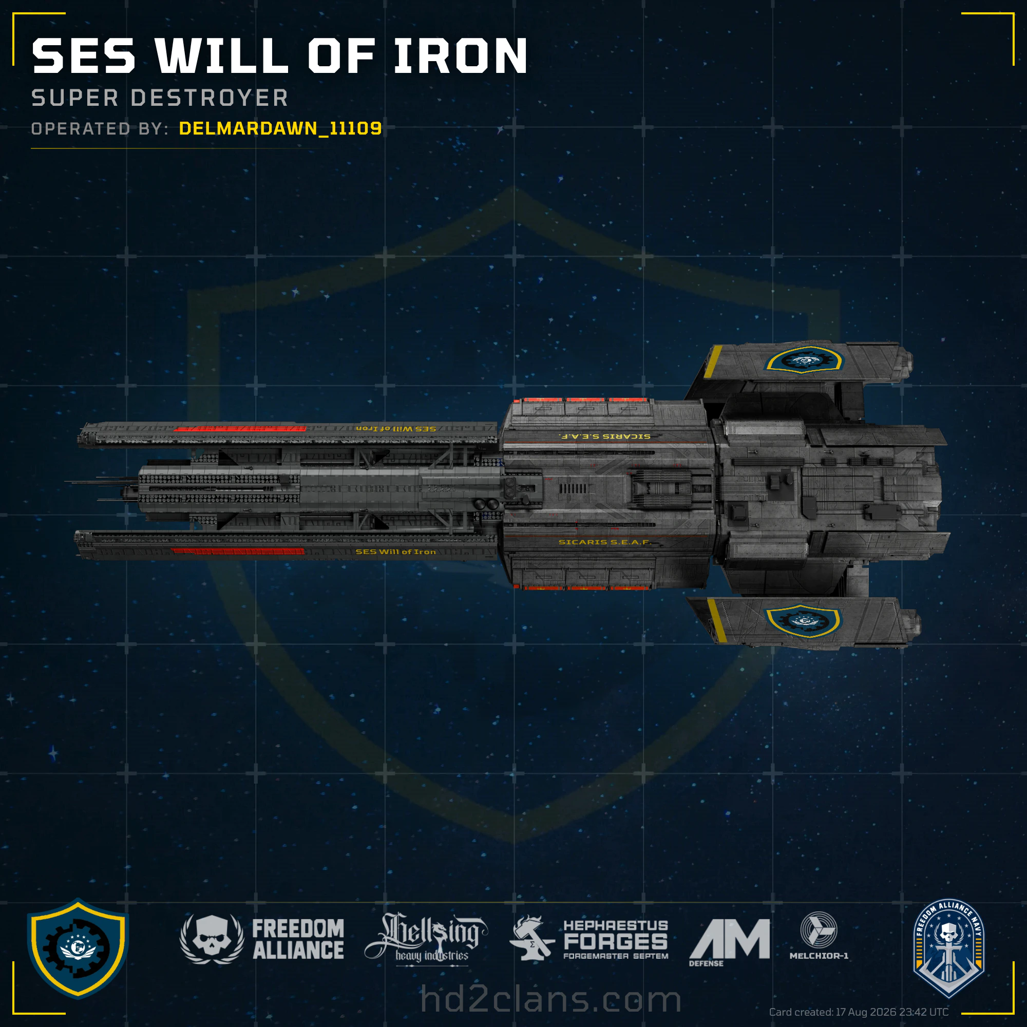 SES Will of Iron