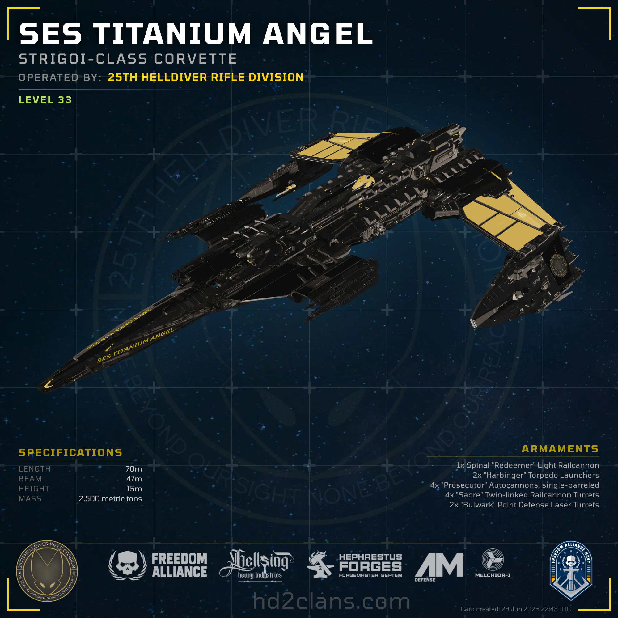 SES Titanium Angel