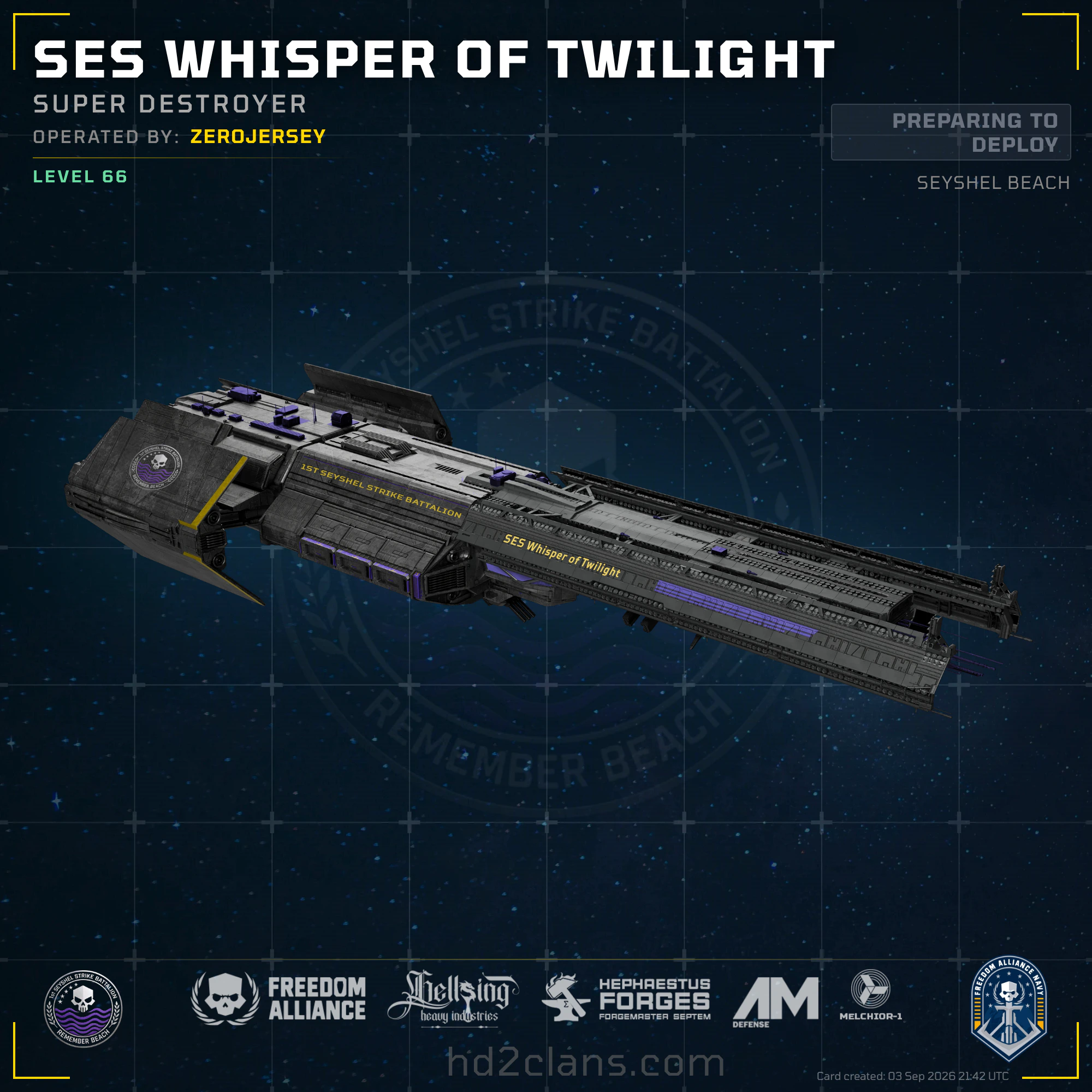 SES Whisper of Twilight
